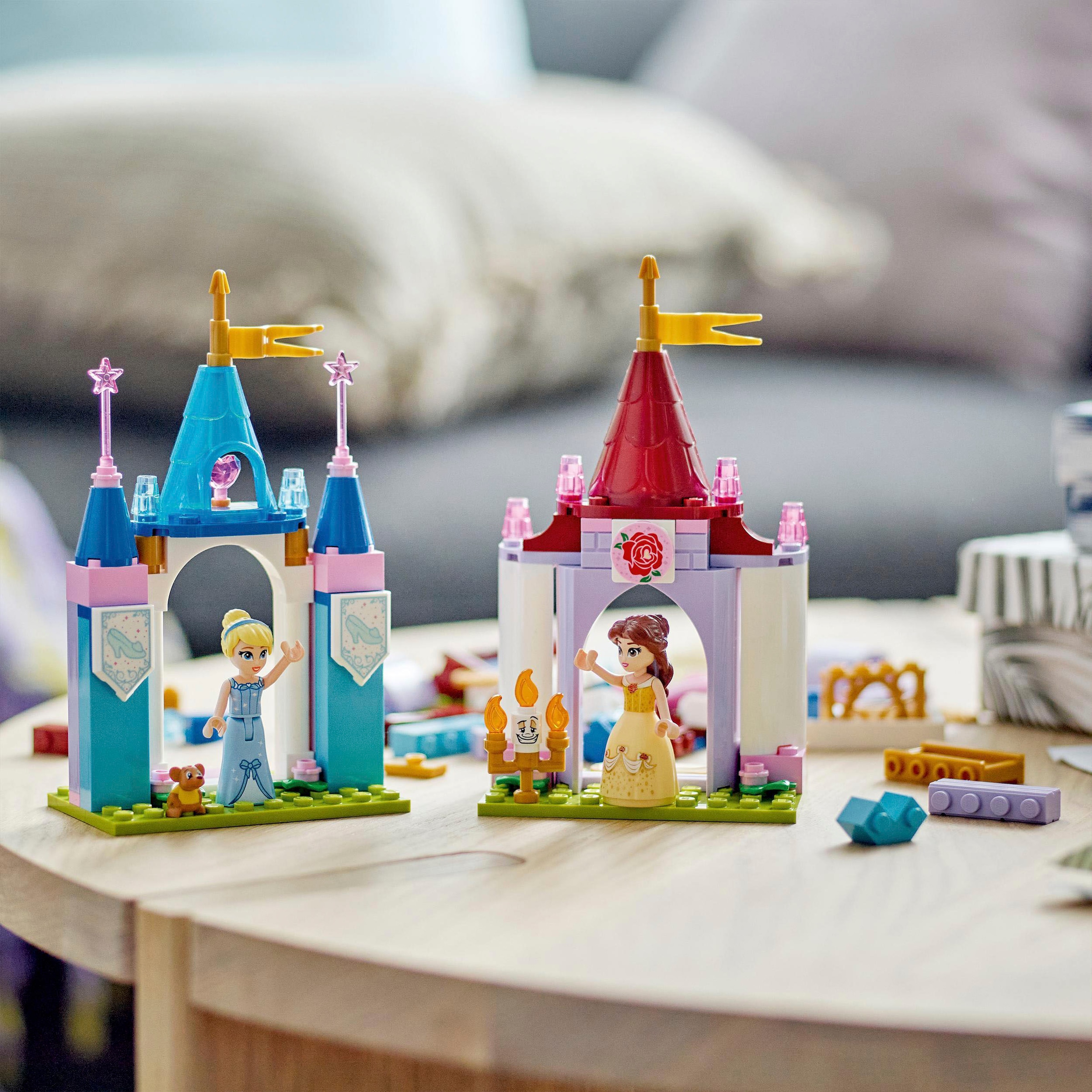 LEGO® Konstruktionsspielsteine »Kreative Schlösserbox (43219), LEGO® Disney Princess«, (140 St.)