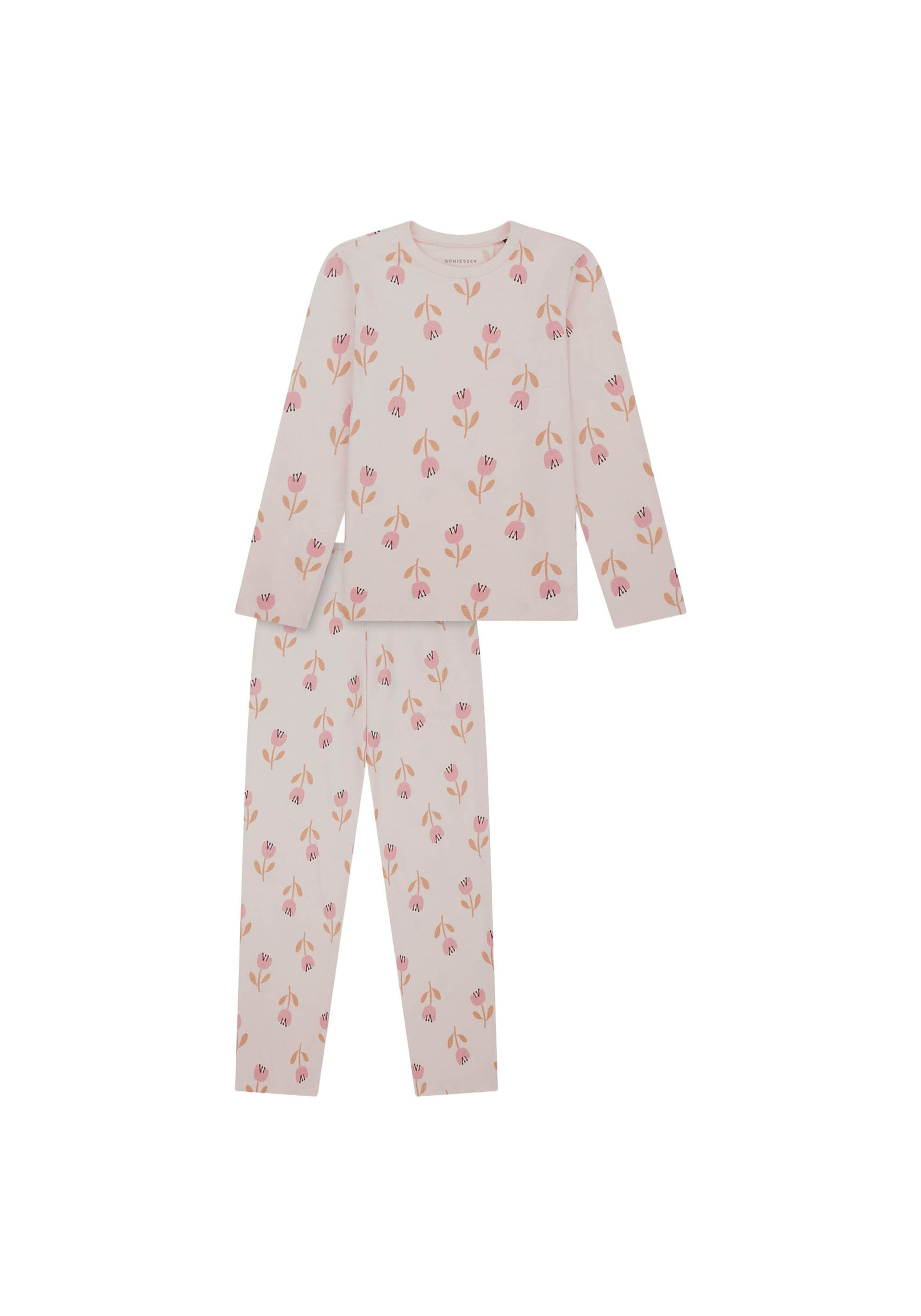 Schiesser Schlafanzug "Pyjama Kids Nightwear Blumen Allover"