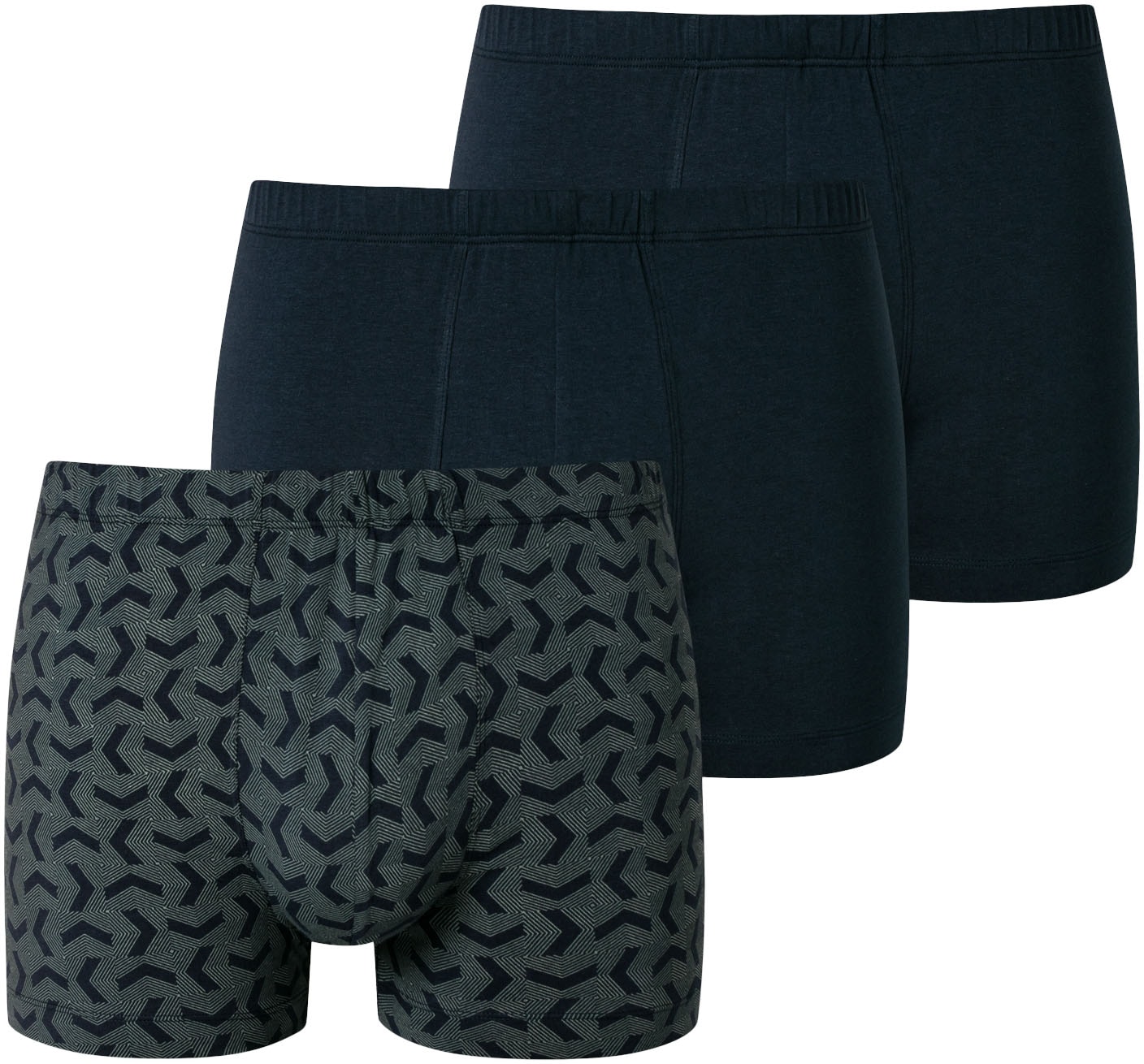 Schiesser Boxershorts ""95/5"", (3er Pack), mit softem, tonalem Komfortbund