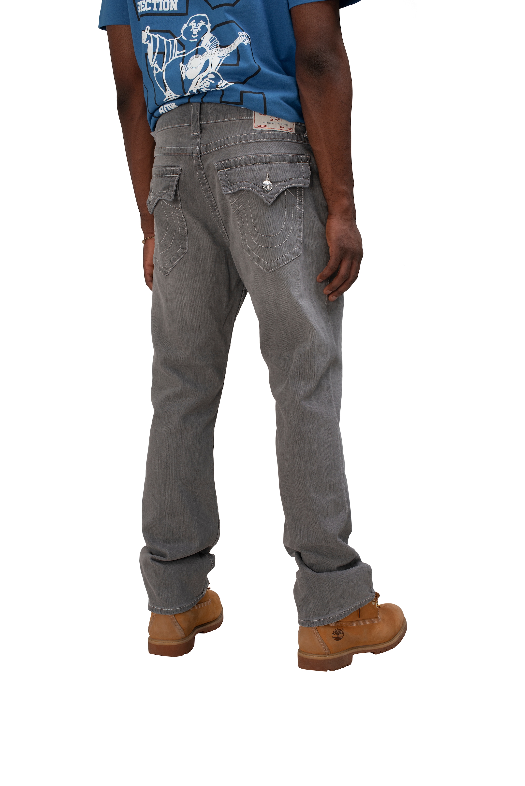 True Religion Straight-Jeans »RICKY SN FLAP« Baumwollmischung, straight fit