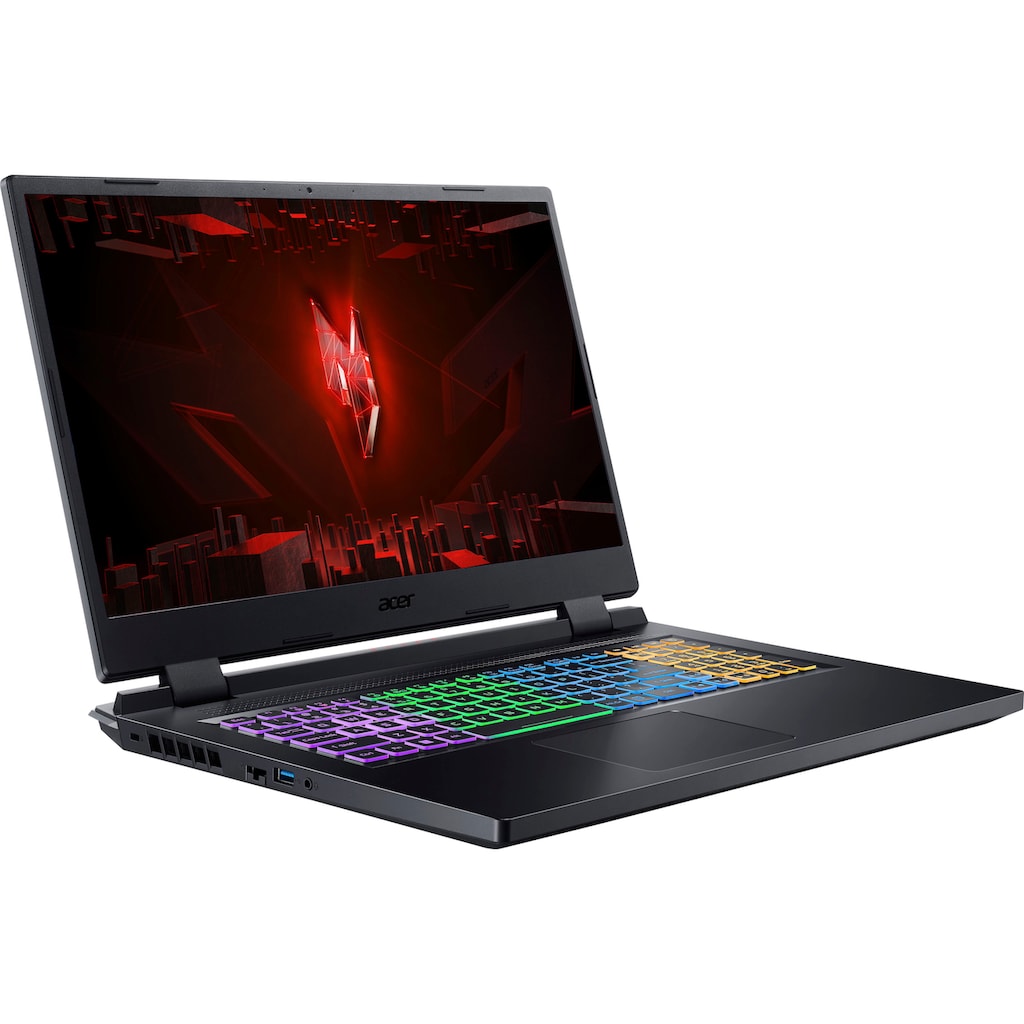 Acer Gaming-Notebook »Nitro 5 AN517-55-74FQ«, 43,9 cm, / 17,3 Zoll, Intel, Core i7, GeForce RTX 4050, 512 GB SSD