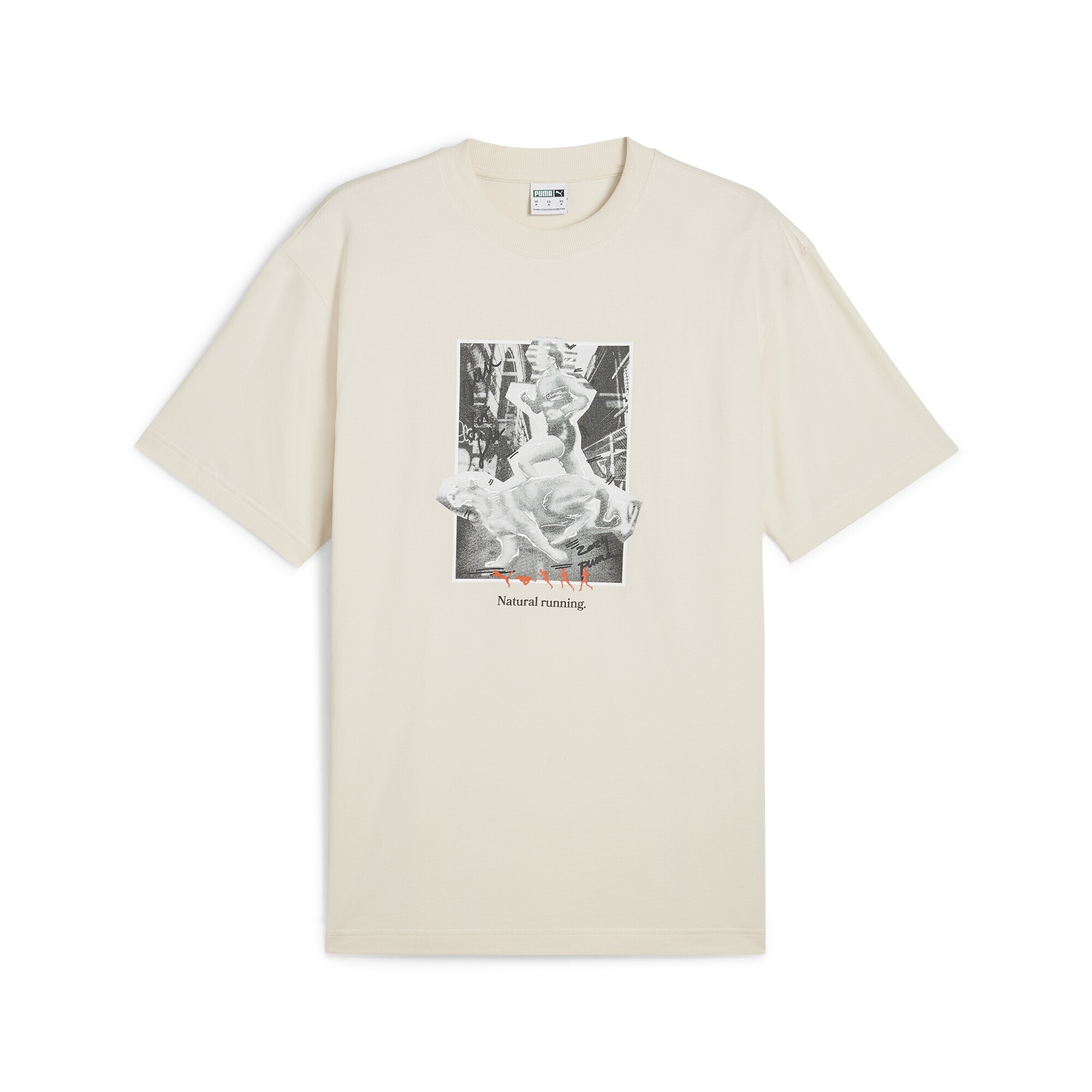 PUMA T-Shirt »CLUB DE COURSE Graphic T-Shirt Erwachsene«