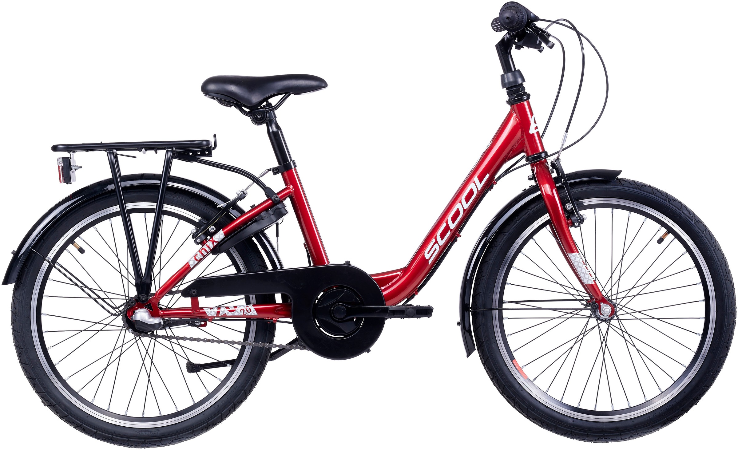 S’COOL Kinderfahrrad "SCOOL chiX" 3 Gang Shimano Nabenschaltung