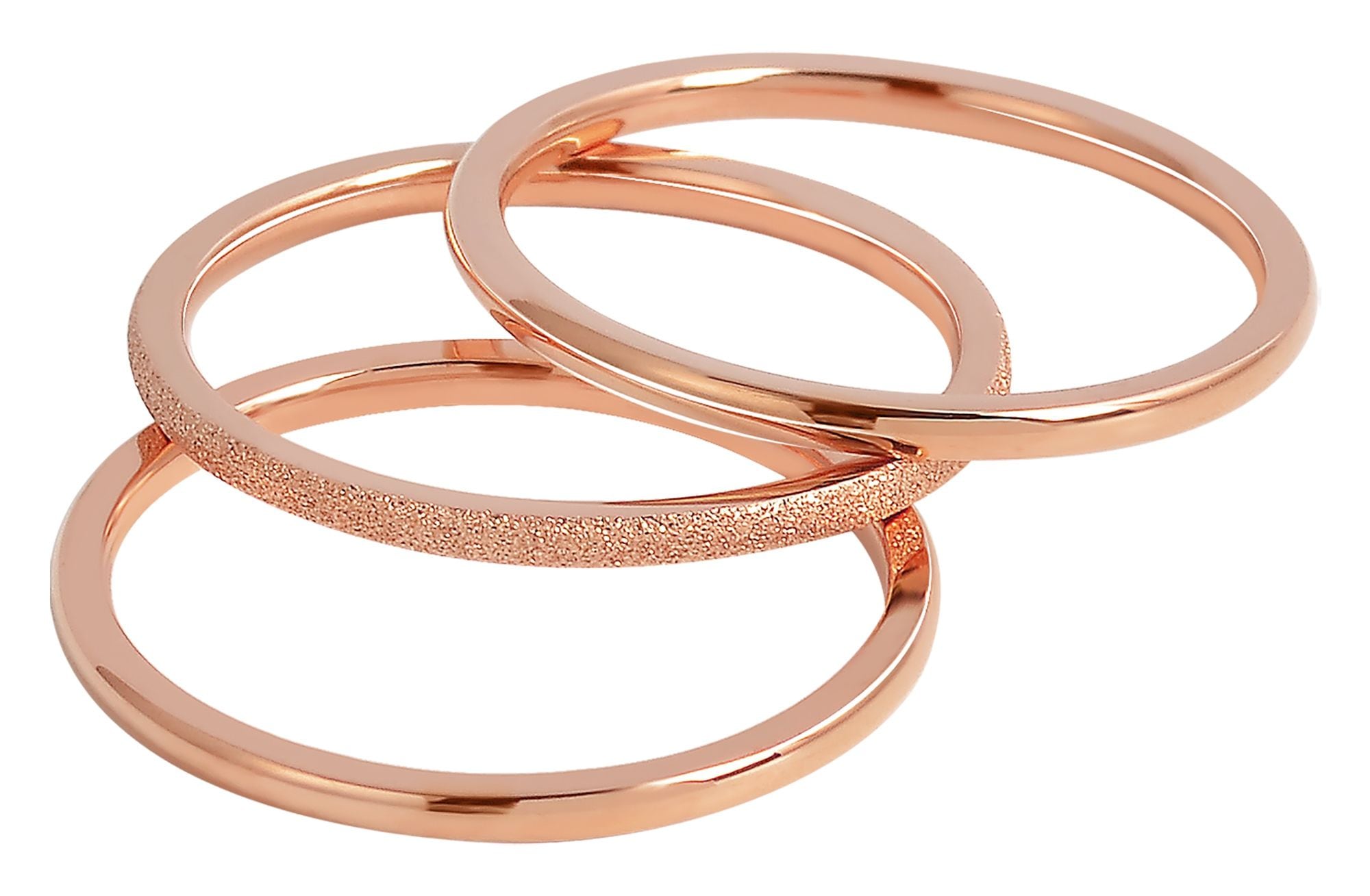 Fingerring ADELIA´S "Damen Ring aus Edelstahl" Gr. 56, gold, Fingerringe, Damen, 56, Edelstahl, Fingerring 4
