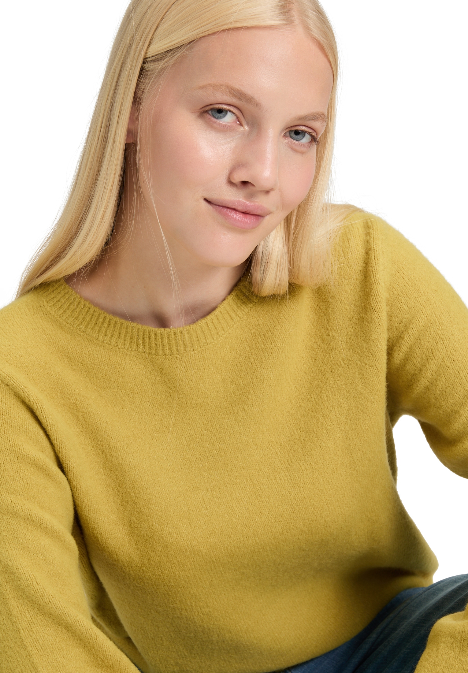 Cartoon Strickpullover »Damen mit Rundhalsausschnitt« 1 Stk.