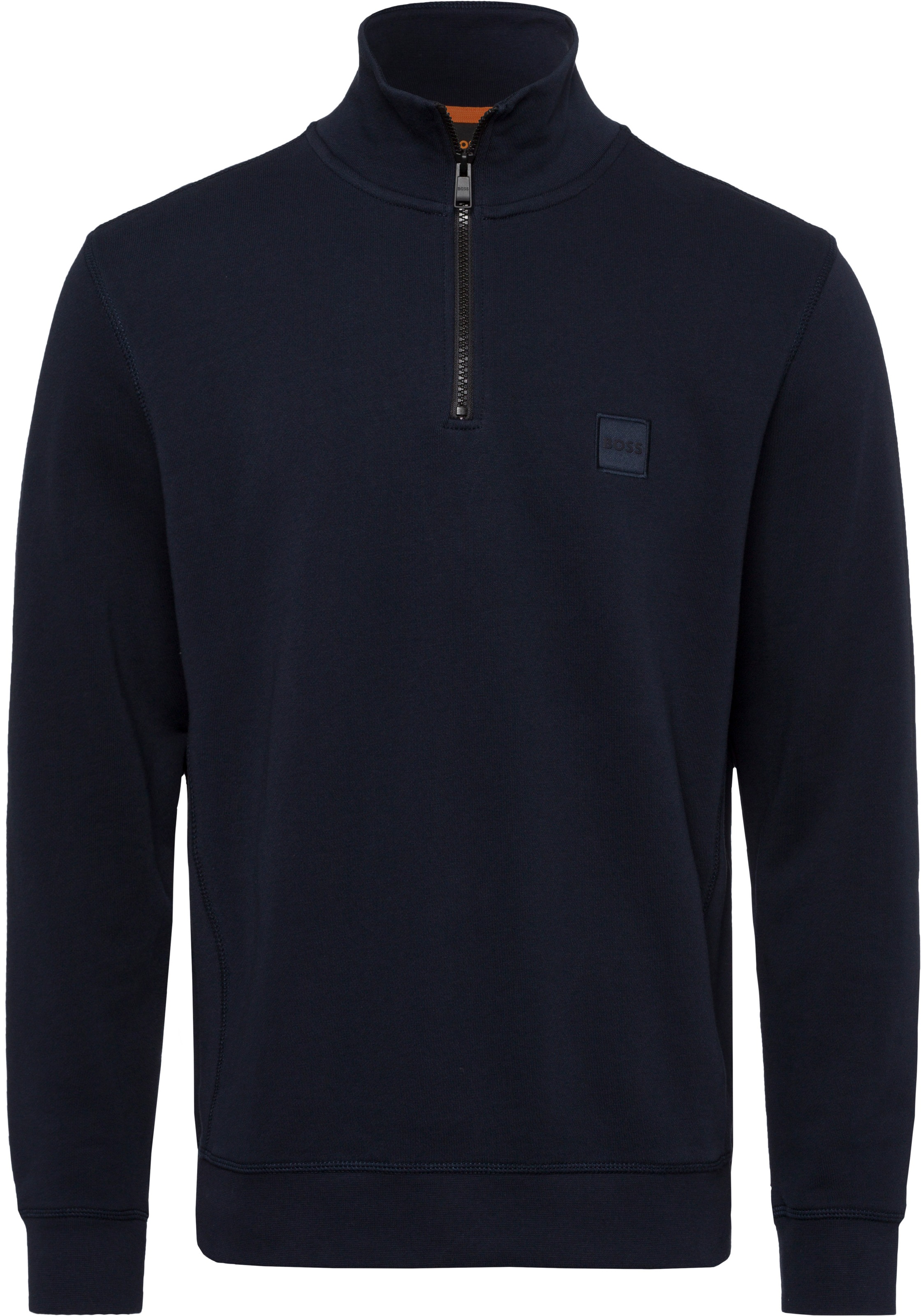 BOSS ORANGE Sweatshirt »Zetrust« (1 tlg.) mit Reißverschluss am Kragen