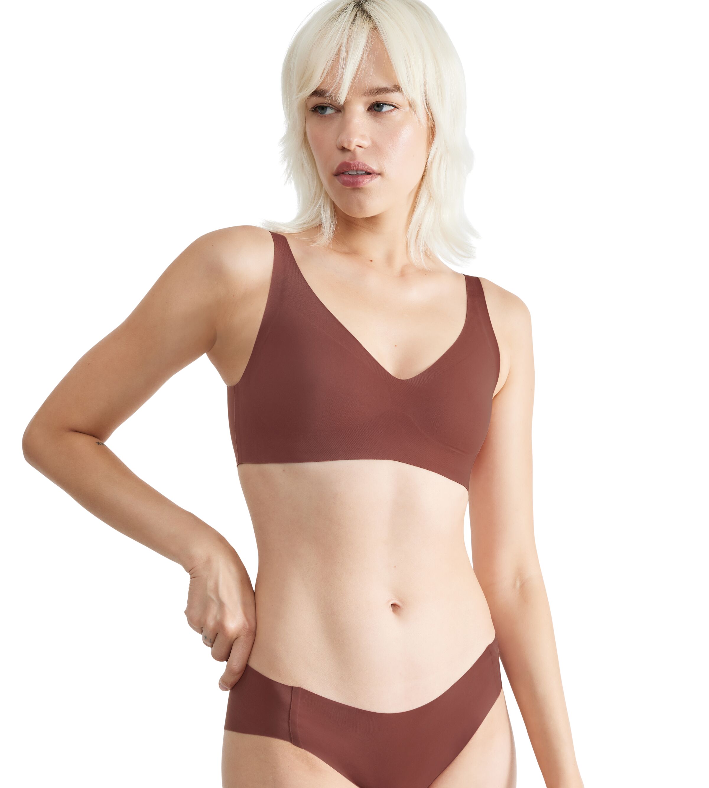 sloggi "ZERO Feel 2.0" mit herausnehmbaren Pads, mittlerer Halt, Mikrofaser