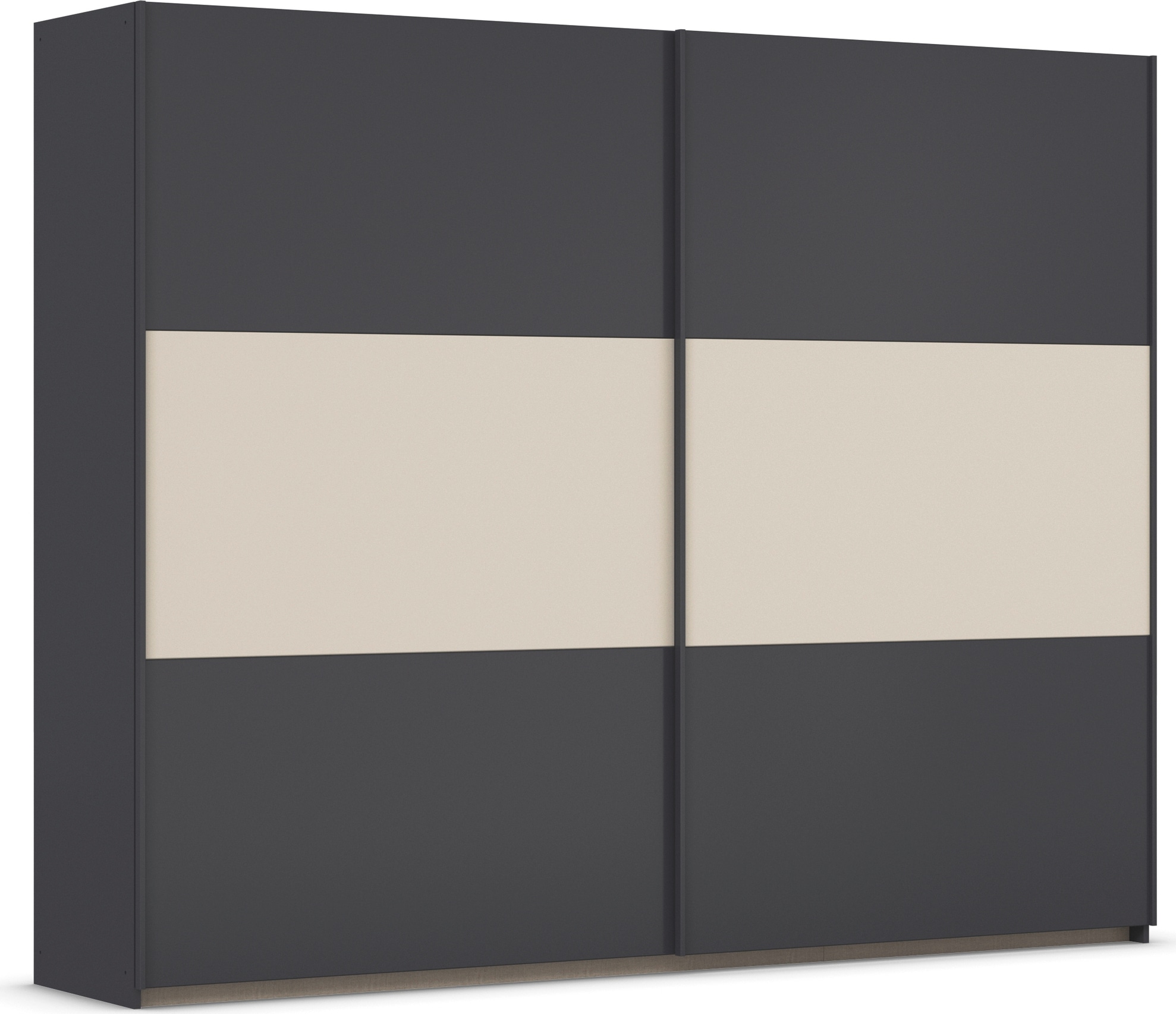 rauch Schwebetürenschrank "Kleiderschrank Schrank Garderobe Garderobenschrank Wäscheschrank NEO" 3 verschiedene Ausstattungen BASIC/CLASSIC/PREMIUM (inkl. SOFT-CLOSE), mit großzügigem Stauraum und vielfältigen Farbkombinationen
