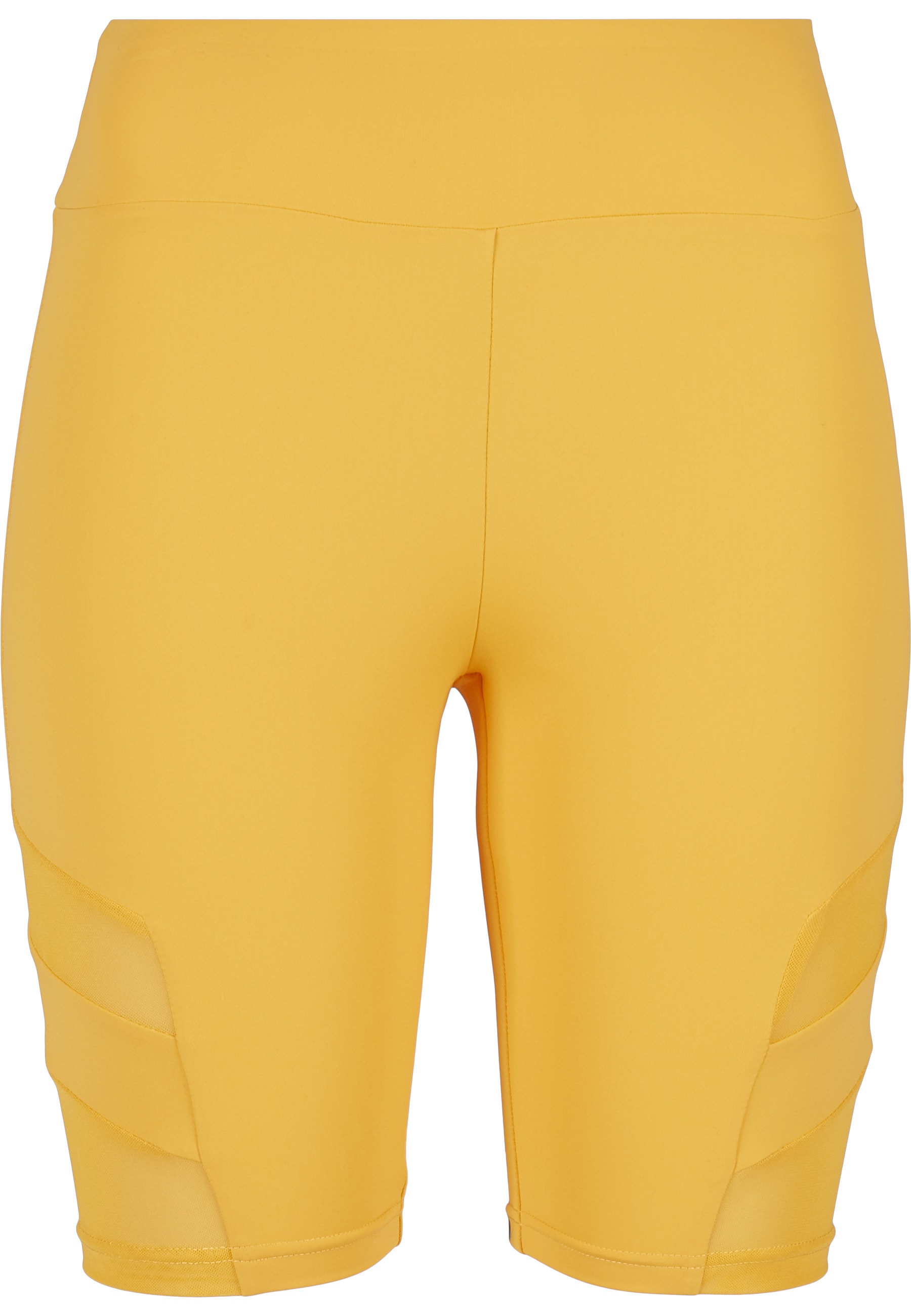 URBAN CLASSICS Stoffhose "Urban Classics Damen Ladies High Waist Tech Mesh günstig online kaufen