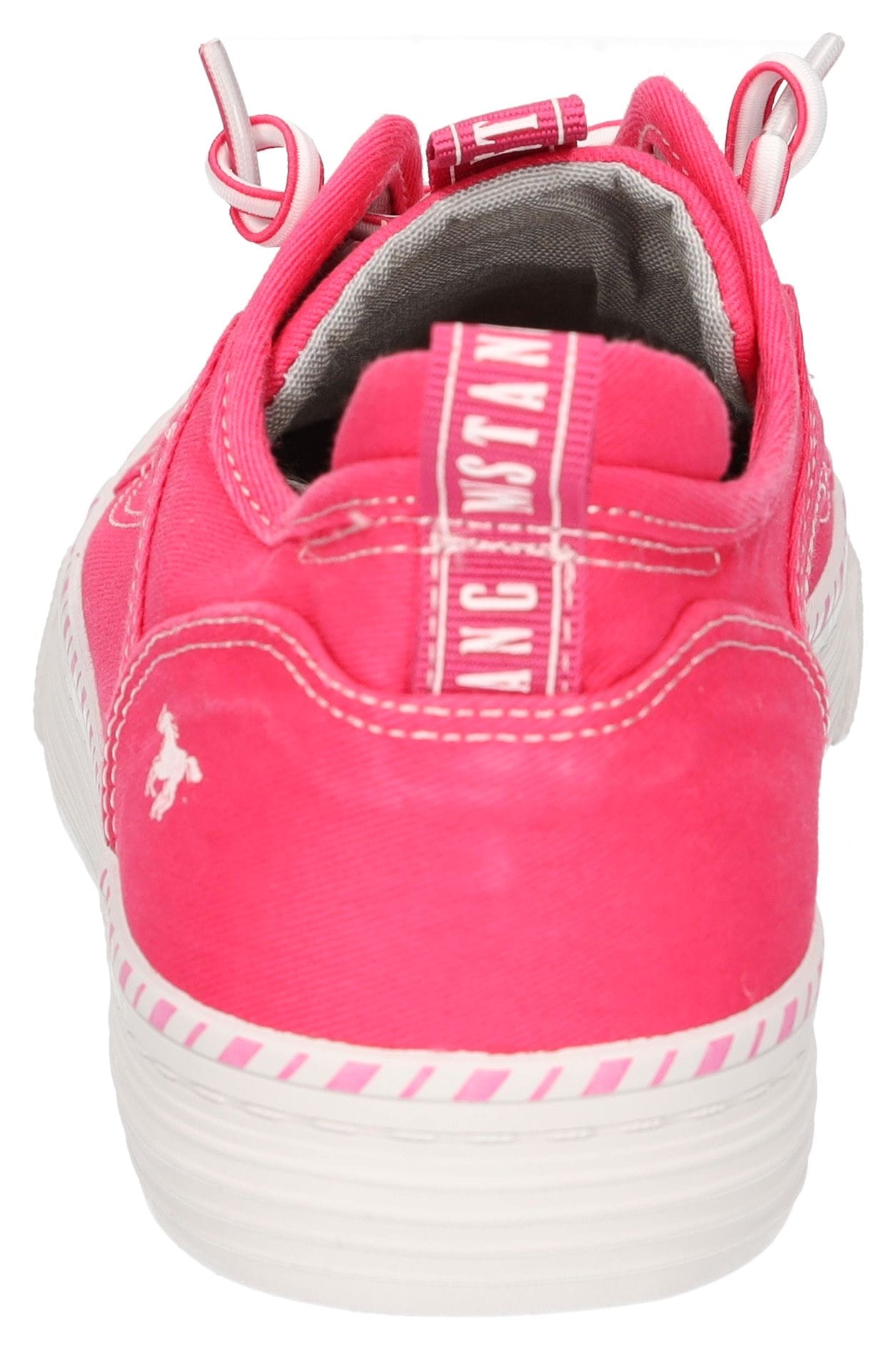 Mustang Shoes Slip-On Sneaker, Slipper, Schlupfschuh, Freizeitschuh mit farbiger Sohleneinfassung