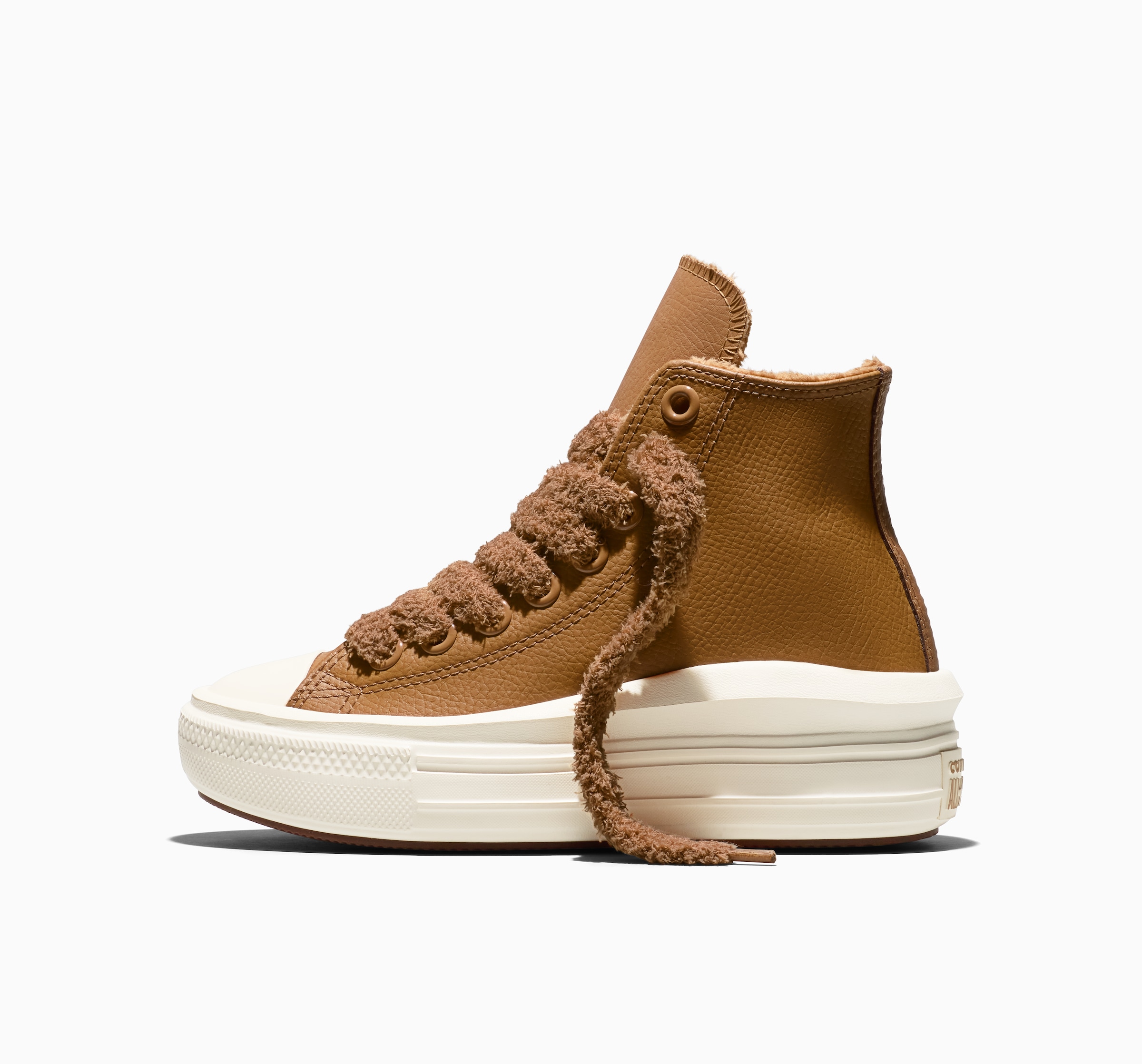 Converse Sneaker »Chuck Taylor All Star Move«  wetterfestes Leder, gefüttert, Teddylaces