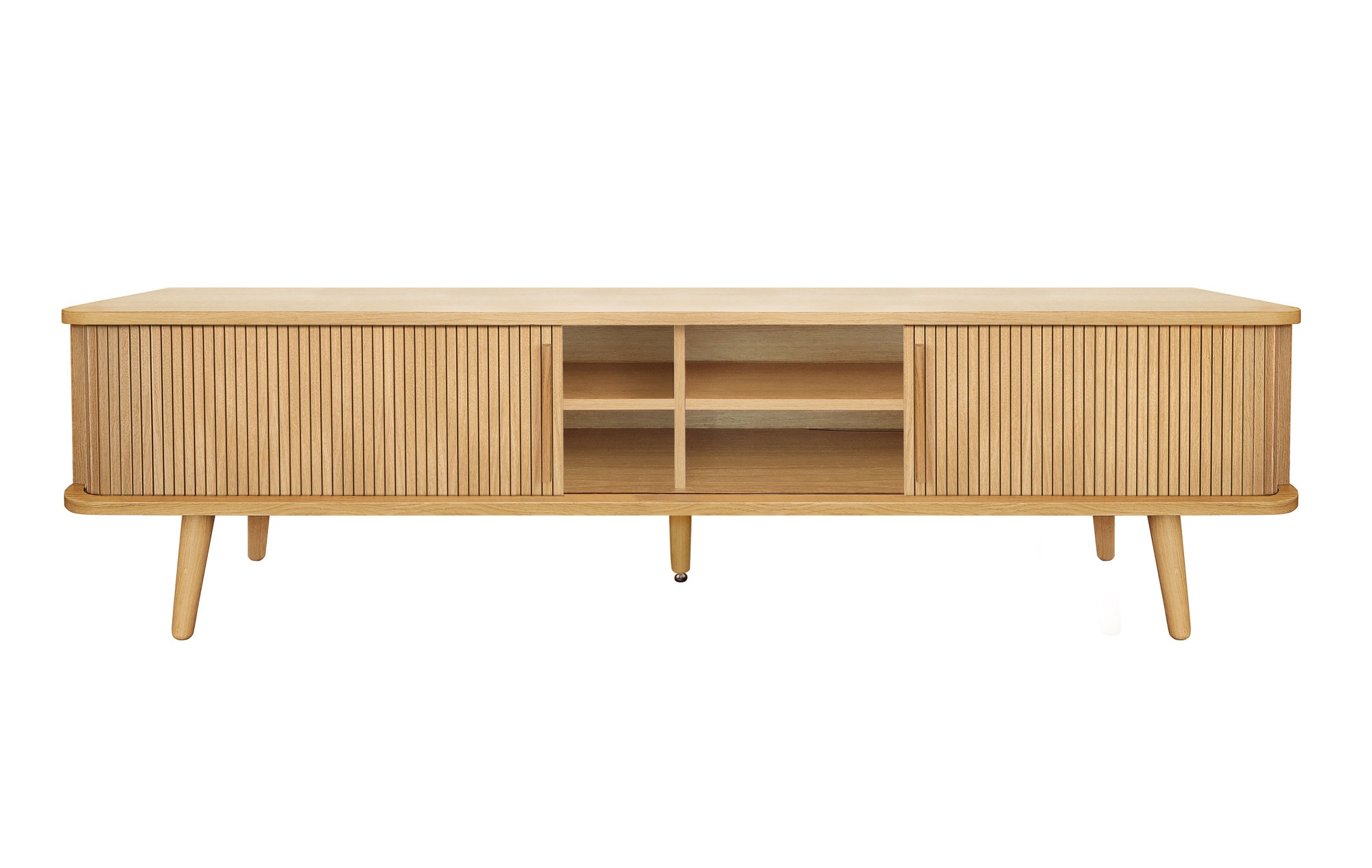 Woodman TV-Board »Rove«, besonderes Design, in zwei Breiten, mit Eichenholzfurnier