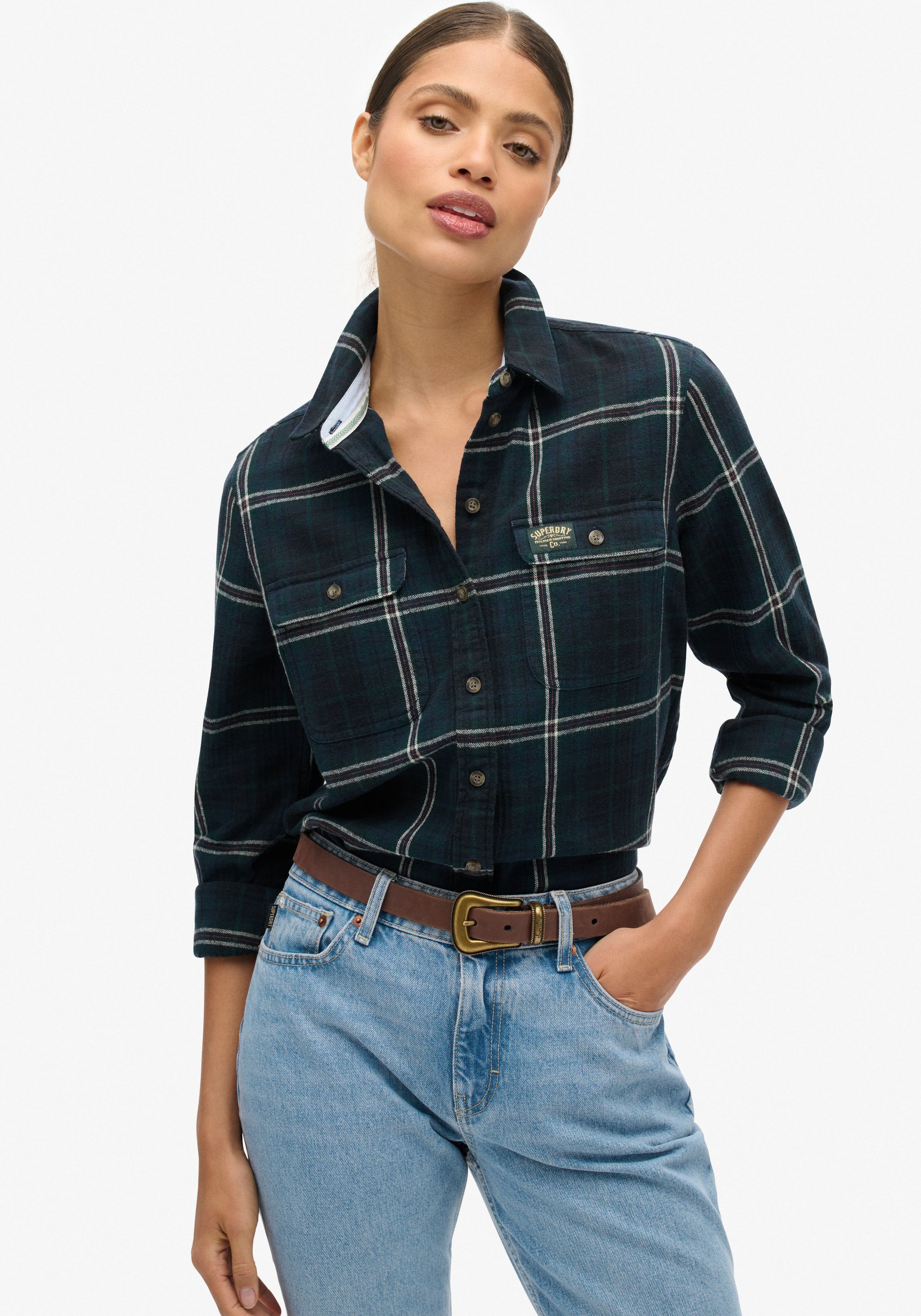 Superdry Flanellbluse "LUMBERJACK CHECK FLANNEL SHIRT"