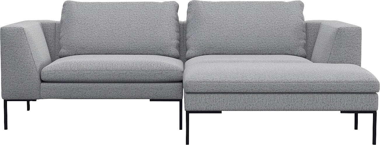 FLEXLUX Ecksofa "Loano, superbequemer Sitzkomfort durch Kaltschaum im Sitz, günstig online kaufen