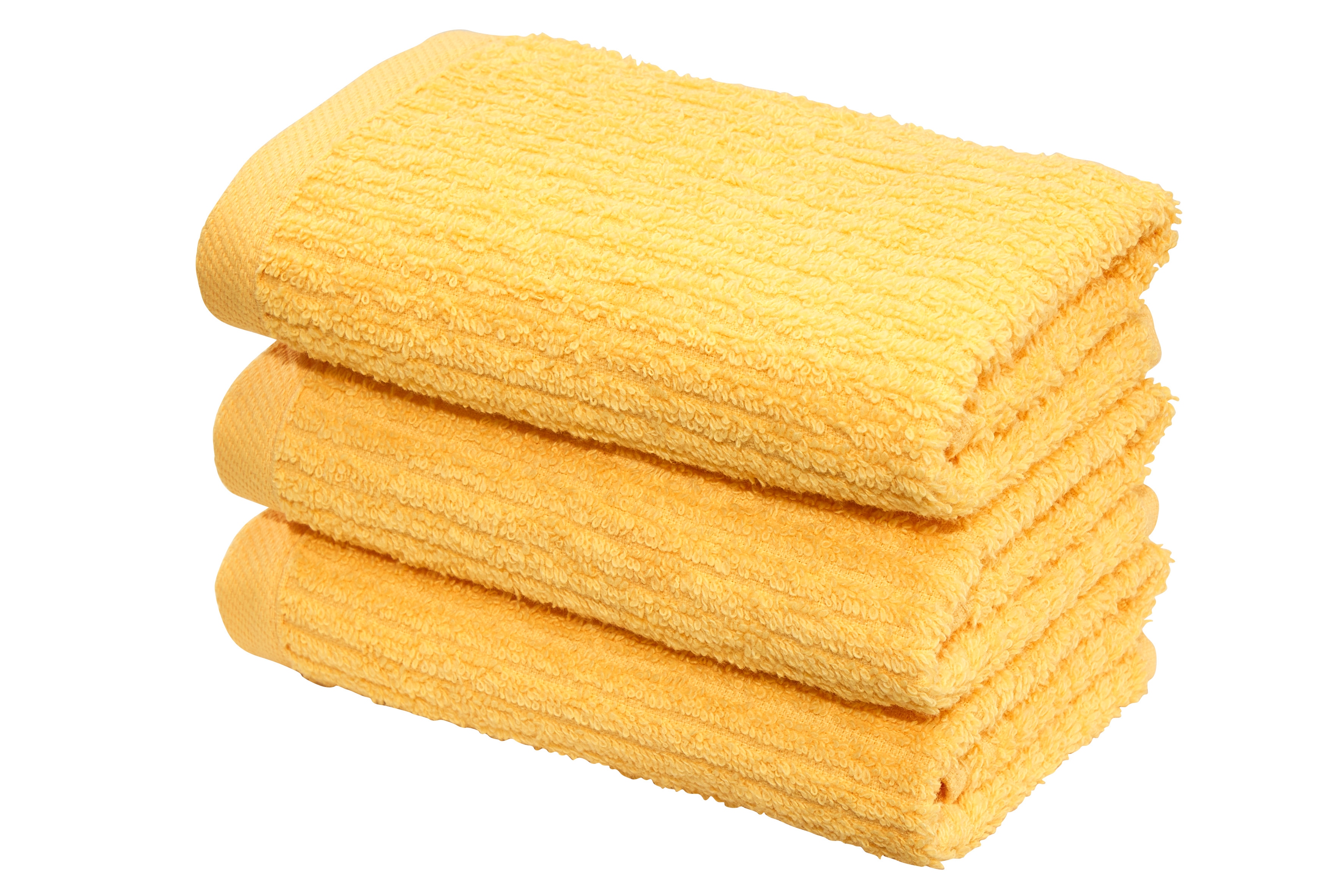 OTTO home Gaestehandtuecher "Riva, 30x50, Premium Handtücher, 500 gr/m²" Hoch-Tief-Struktur, Streifen, weich, 5 Jahre Garantie