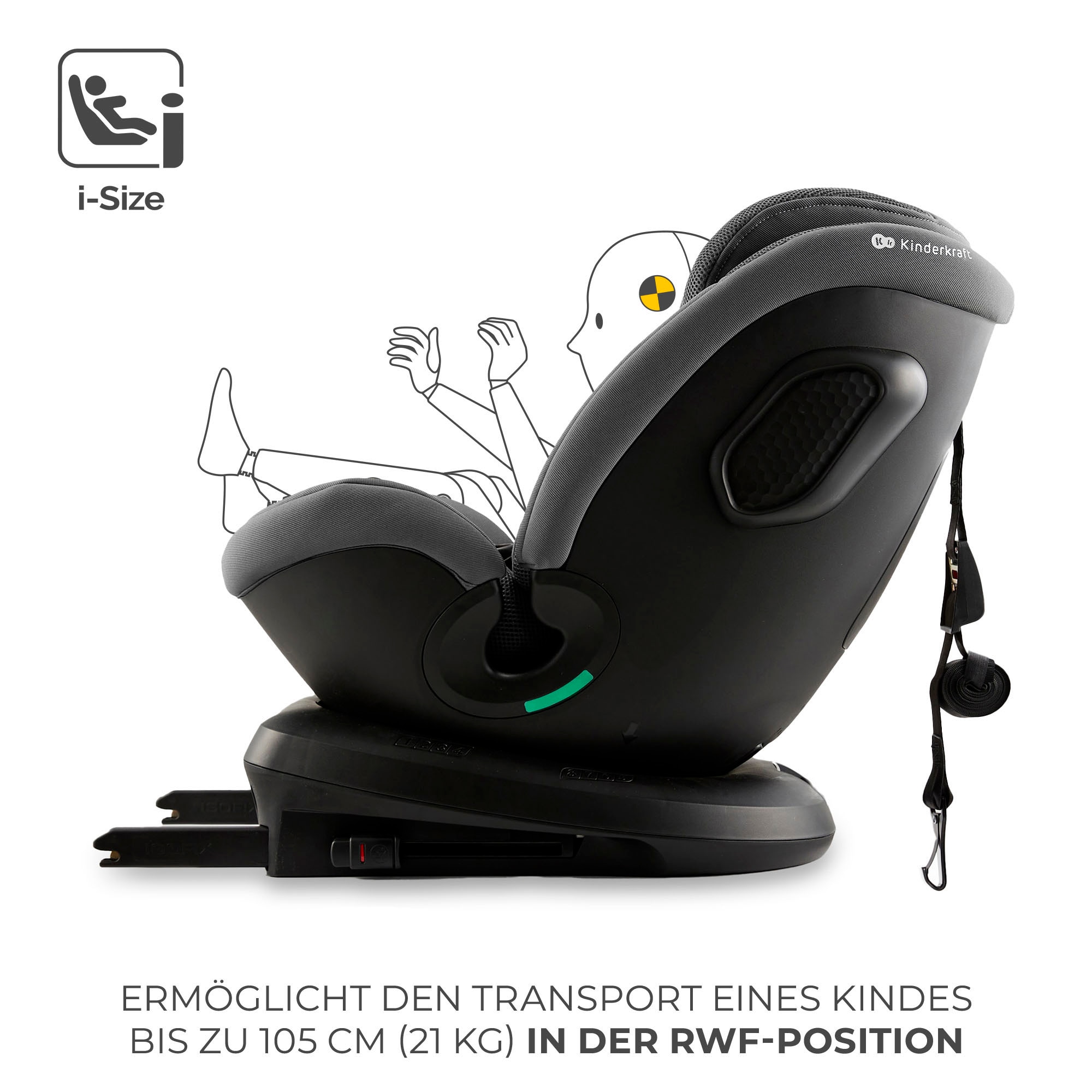 Kinderkraft Autokindersitz »XPEDITION 3 i-Size«, 360° – drehbarer Kindersitz