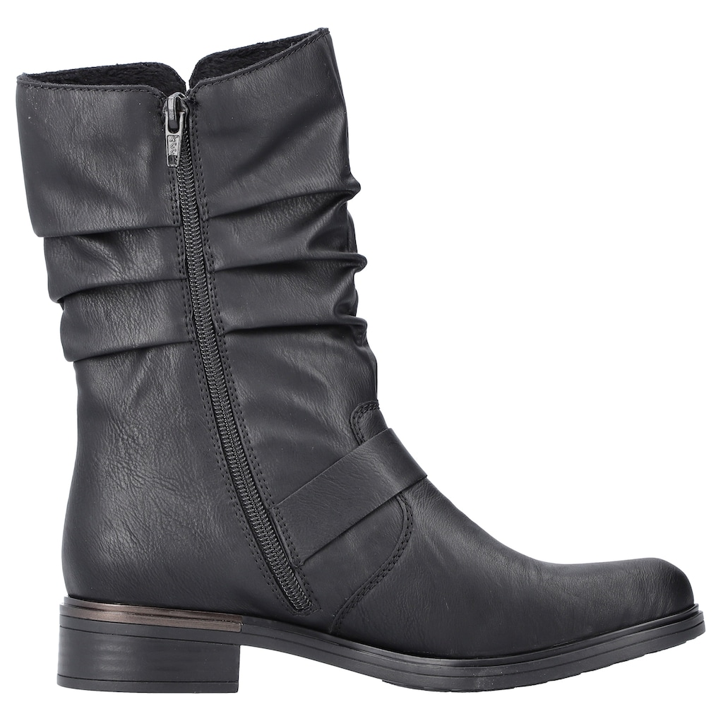 Rieker Stiefel, mit slouchy-Schaft und Zierkette