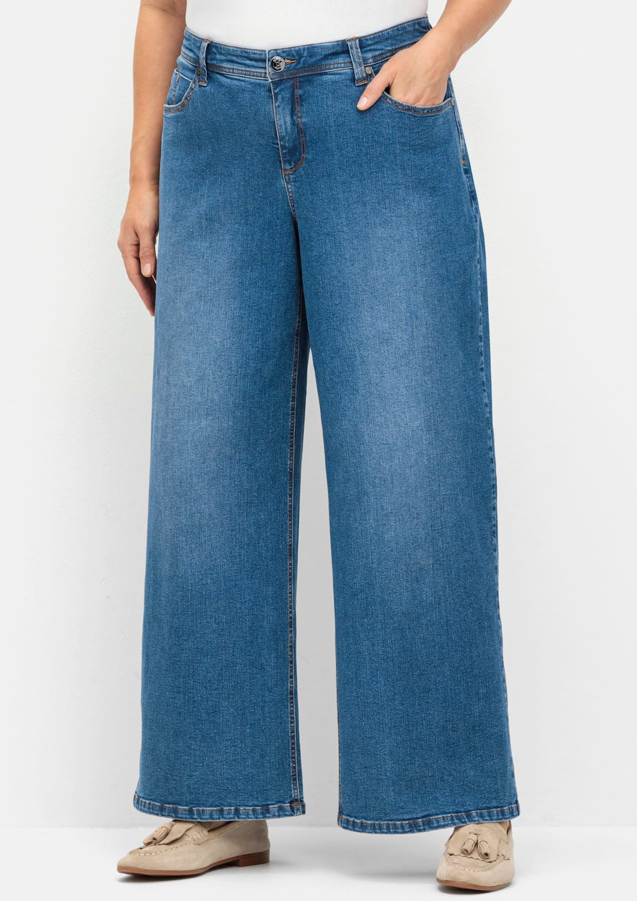 Sheego Bequeme Jeans, (1 tlg.)