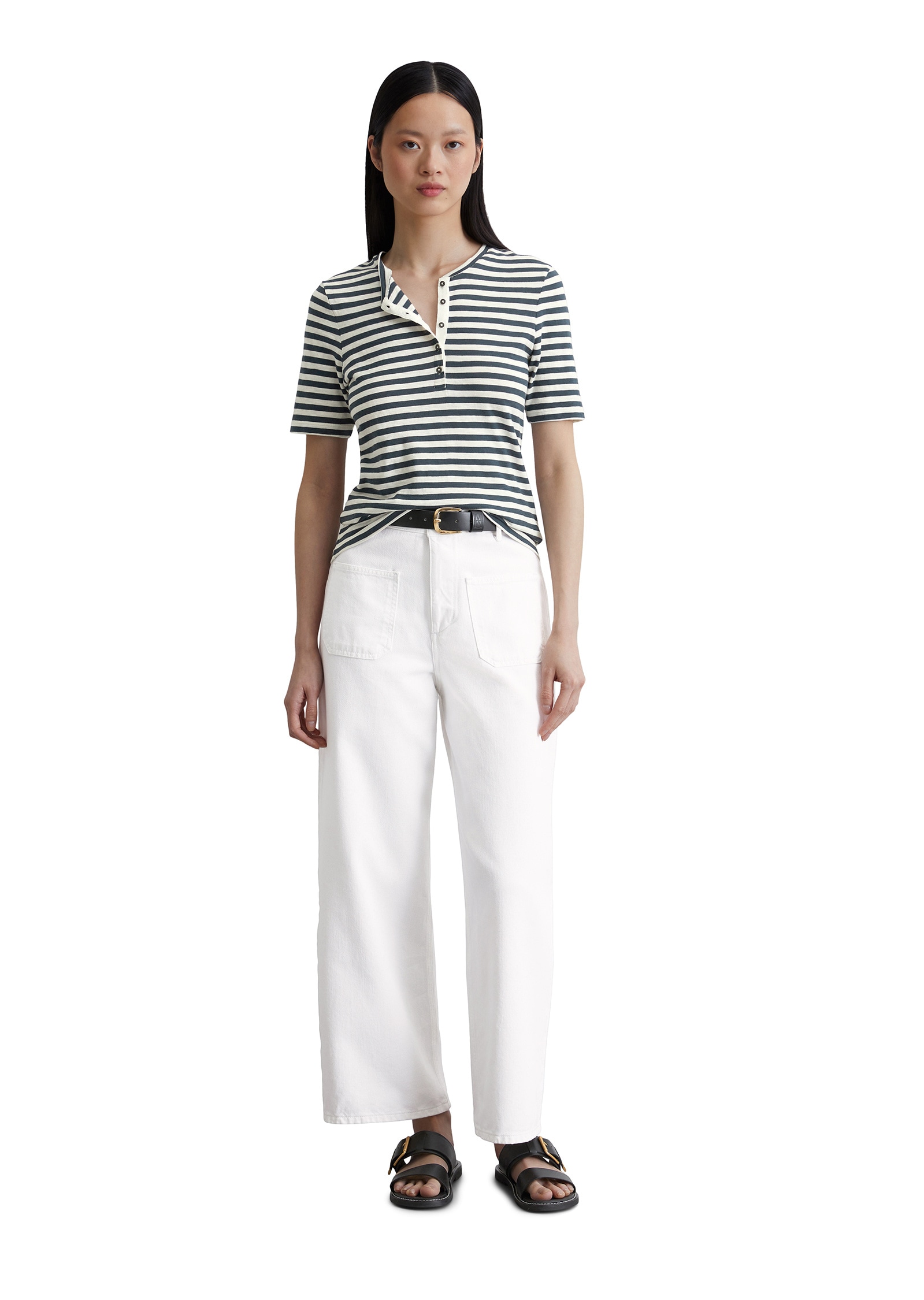 Marc O'Polo T-Shirt »aus softem Ringel-Jersey«