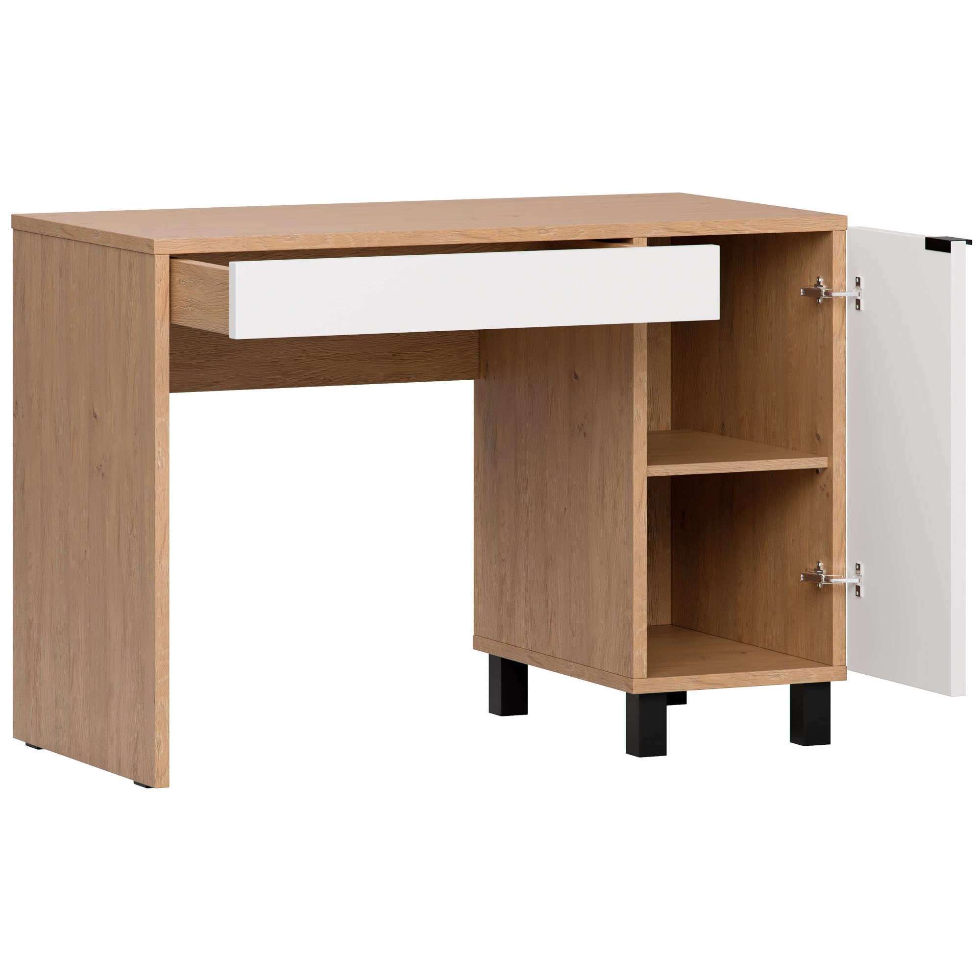 Thumbnail - VOX Schreibtisch "SIMPLE Computertisch mit Stauraum, langlebige und stabile Qualität" B/T/H: 110/55/86,7 cm, Bürotisch m...