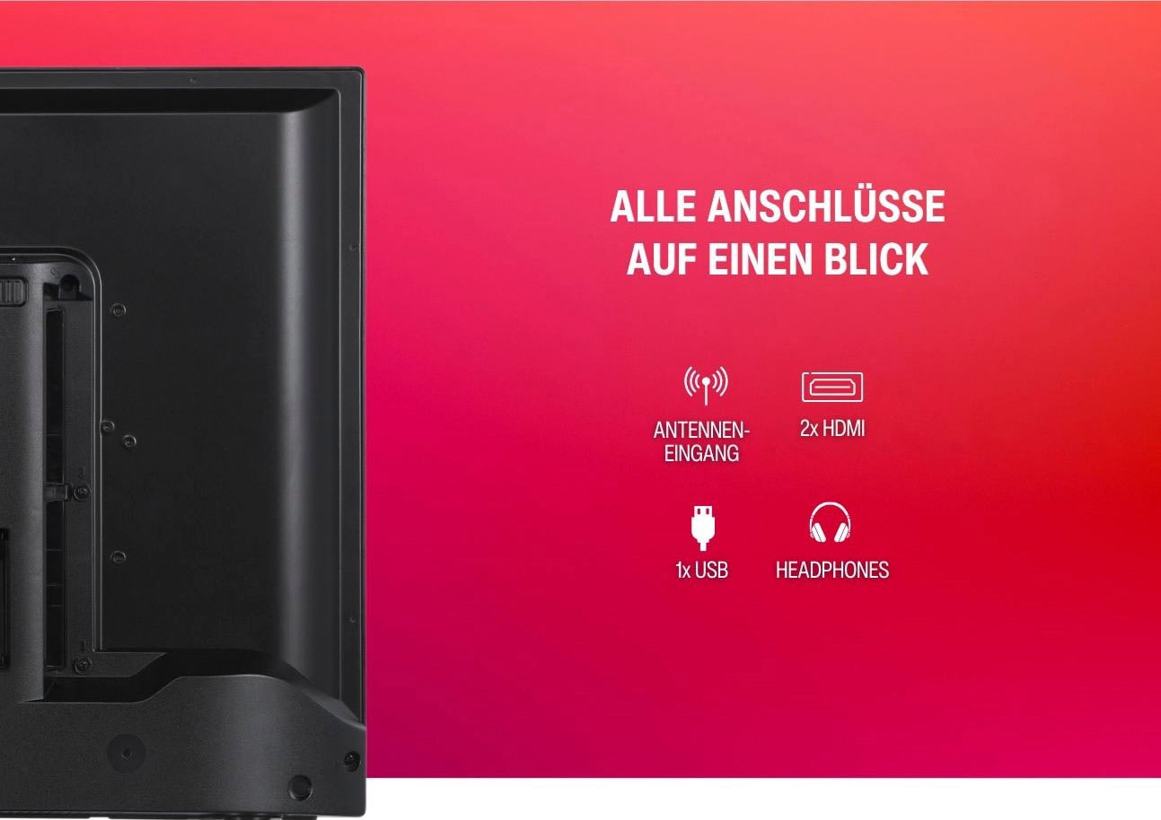 Telefunken LED-Fernseher »L24H554M1CWI«, HD-ready, Smart-TV