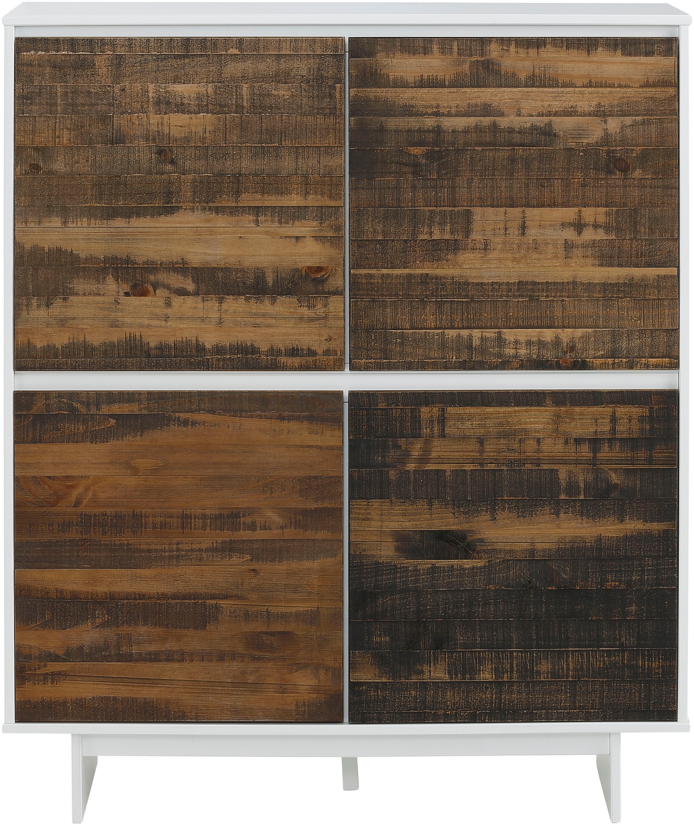 OTTO home Highboard "Morgan Midischrank Hochkommode" aus massivem Kiefernho günstig online kaufen