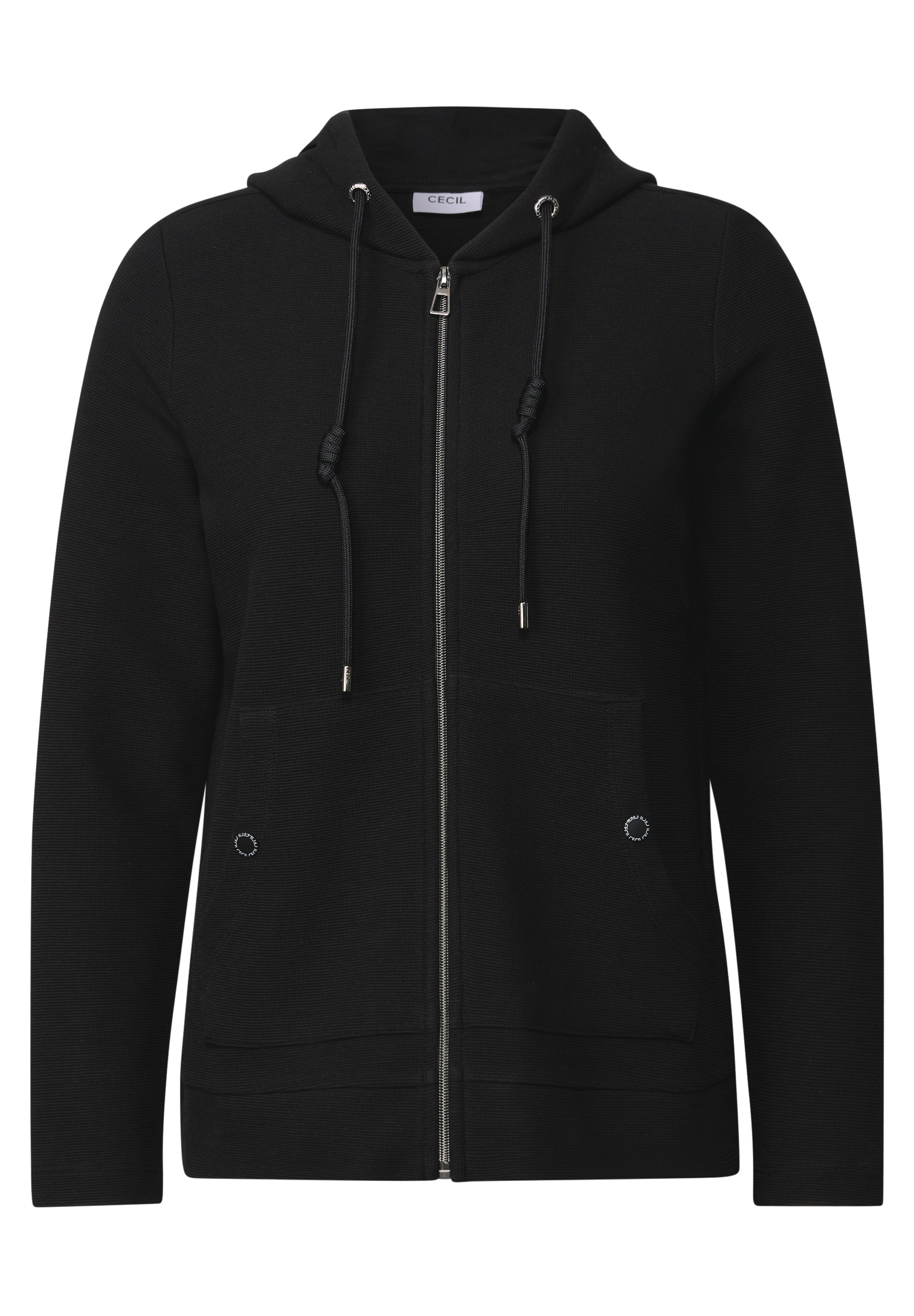 Cecil Sweatjacke, mit Kängurutasche