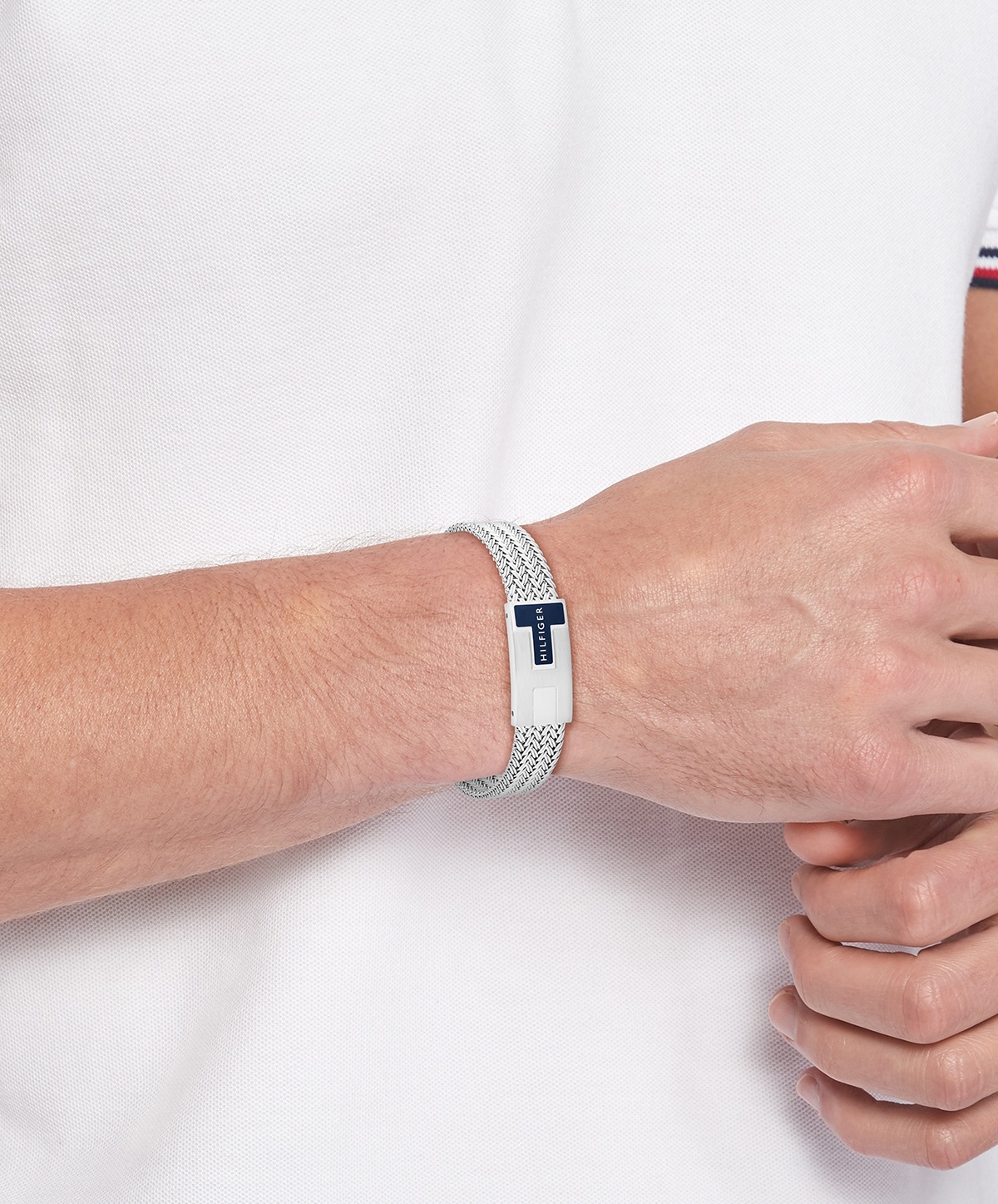 Tommy Hilfiger Edelstahlarmband »NAUTICAL MESH«