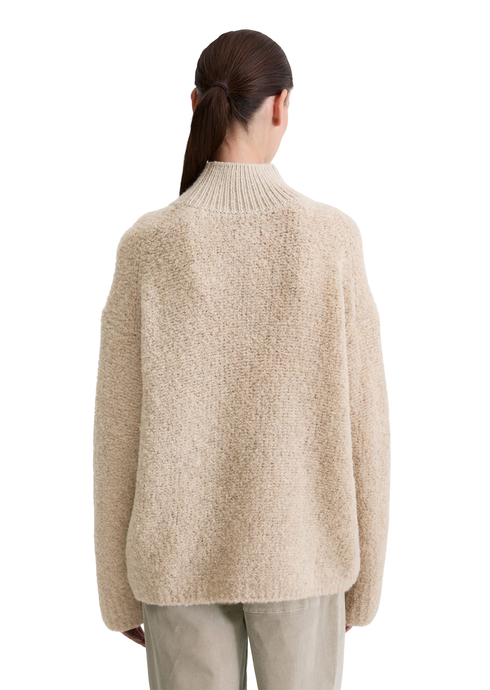 Marc O'Polo Strickpullover »aus Schurwolle-Alpakawolle-Mix«