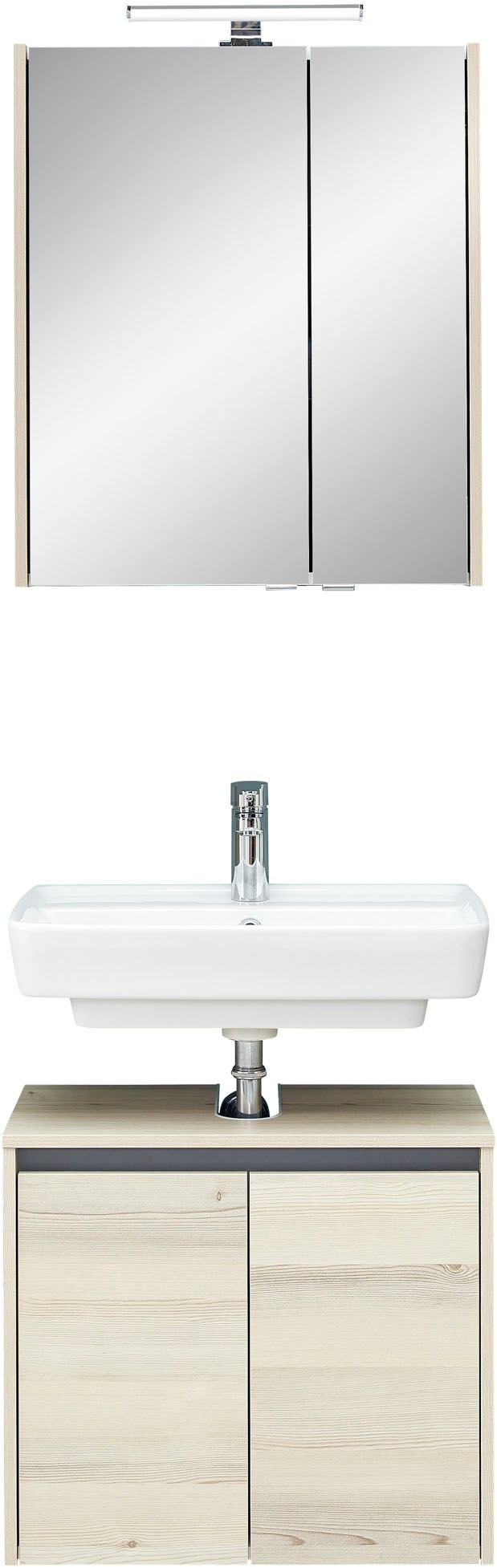 Saphir Badmöbel-Set "4-teilig, mit Soft-Close Auszügen" Komplett-Set, 2 Stk günstig online kaufen