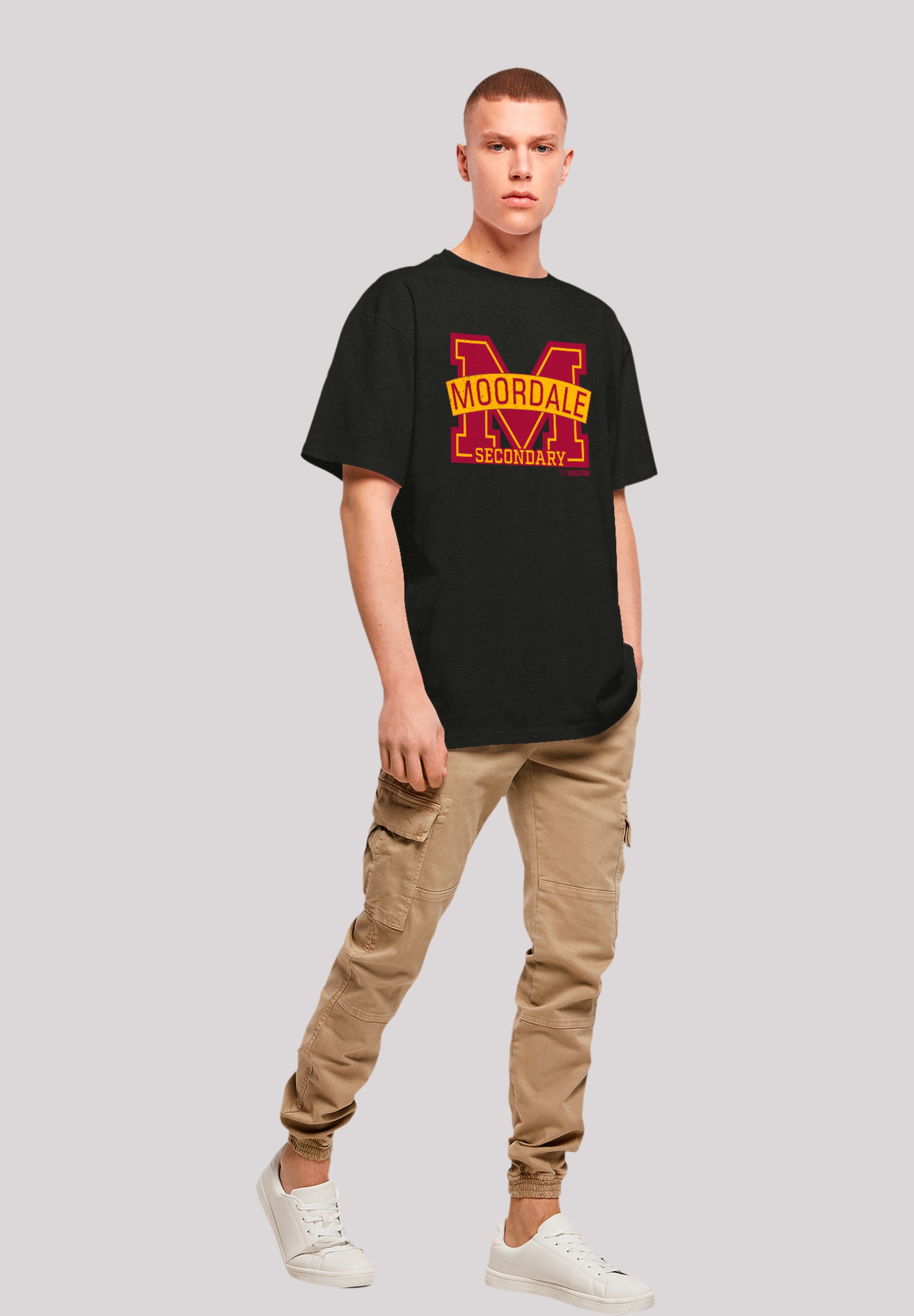 F4NT4STIC T-Shirt »Sex Education Moordale Cracked M«, Premium Qualität