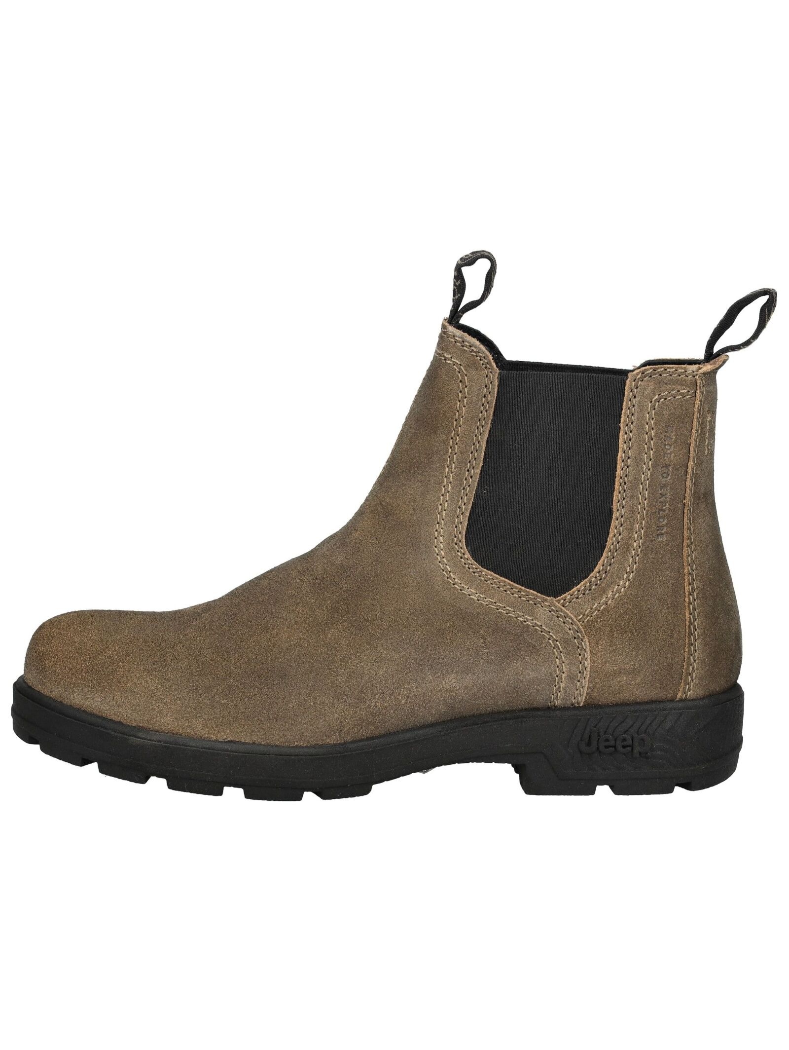 Jeep Stiefelette "Jeep Stiefelette Leder/Textil" günstig online kaufen