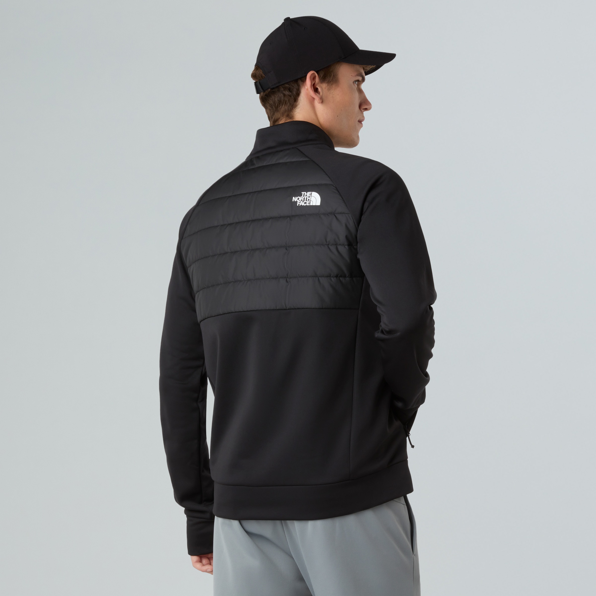 The North Face Fleecejacke »M REAXION 2.0 FLEECE HYBRID FULL ZIP JAC«, (1 St.)