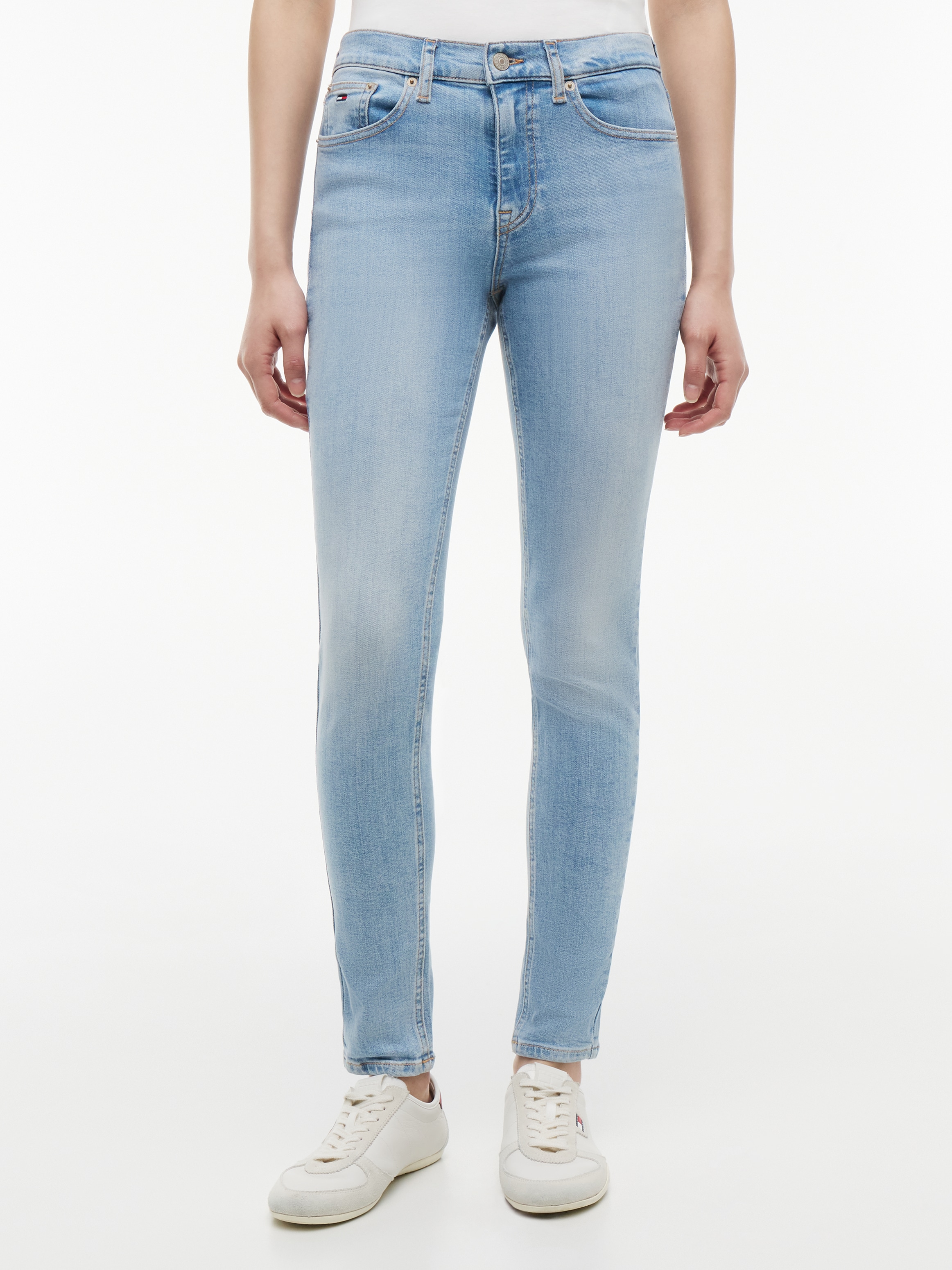 Tommy Jeans 1100000002199 "NORA MID RISE SKINNY CJ0218" Baumwollmischung