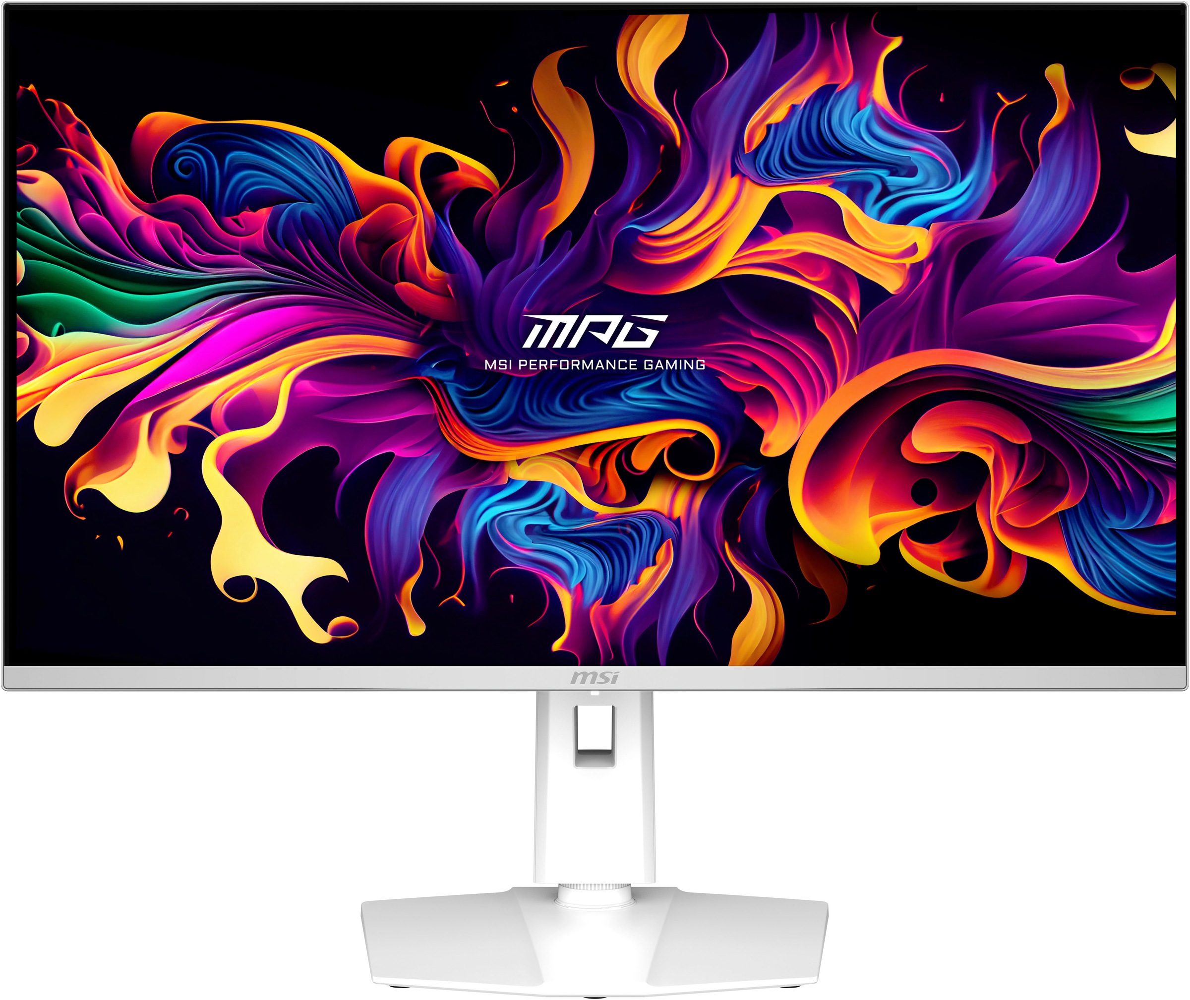 MSI OLED-Monitor "MPG 321URXW-QD-OLED", Energieeffizienz: G (A-G), weiß, B:71,8cm H:41,8cm T:6,9cm, Monitore 2