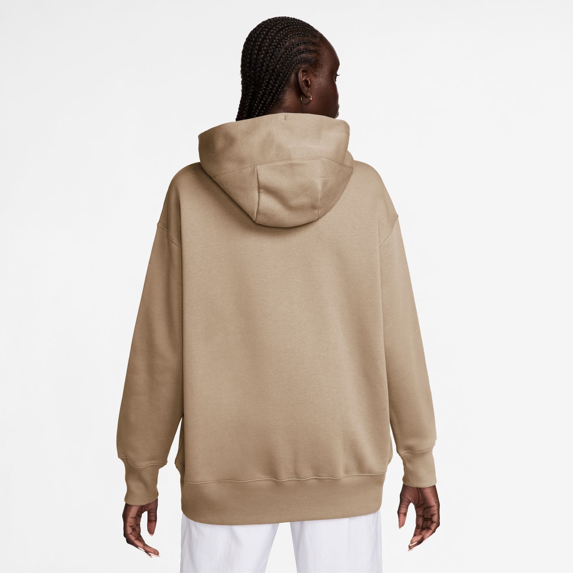Nike Sportswear Kapuzensweatshirt »W NSW PHNX FLC OS PO HOODIE«, mit Rundhalsausschnitt, Oversize Passform, sportlicher Stil
