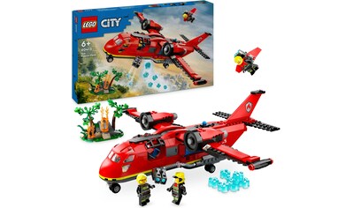 Konstruktionsspielsteine »Löschflugzeug (60413), LEGO City«, (478 St.)