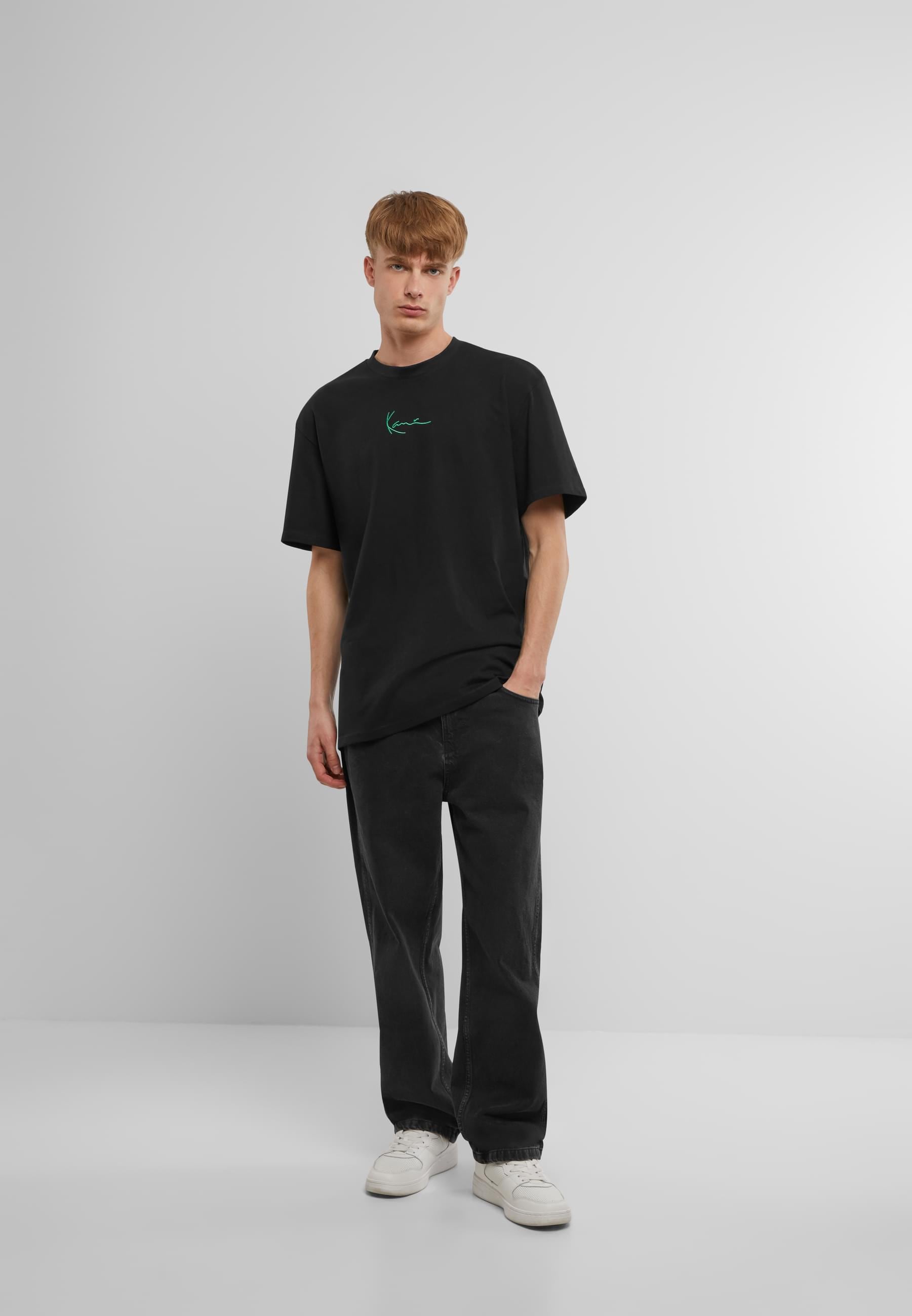 Karl Kani T-Shirt »Karl Kani Karl Kani Small Signature Green Logo«, (1 tlg.)