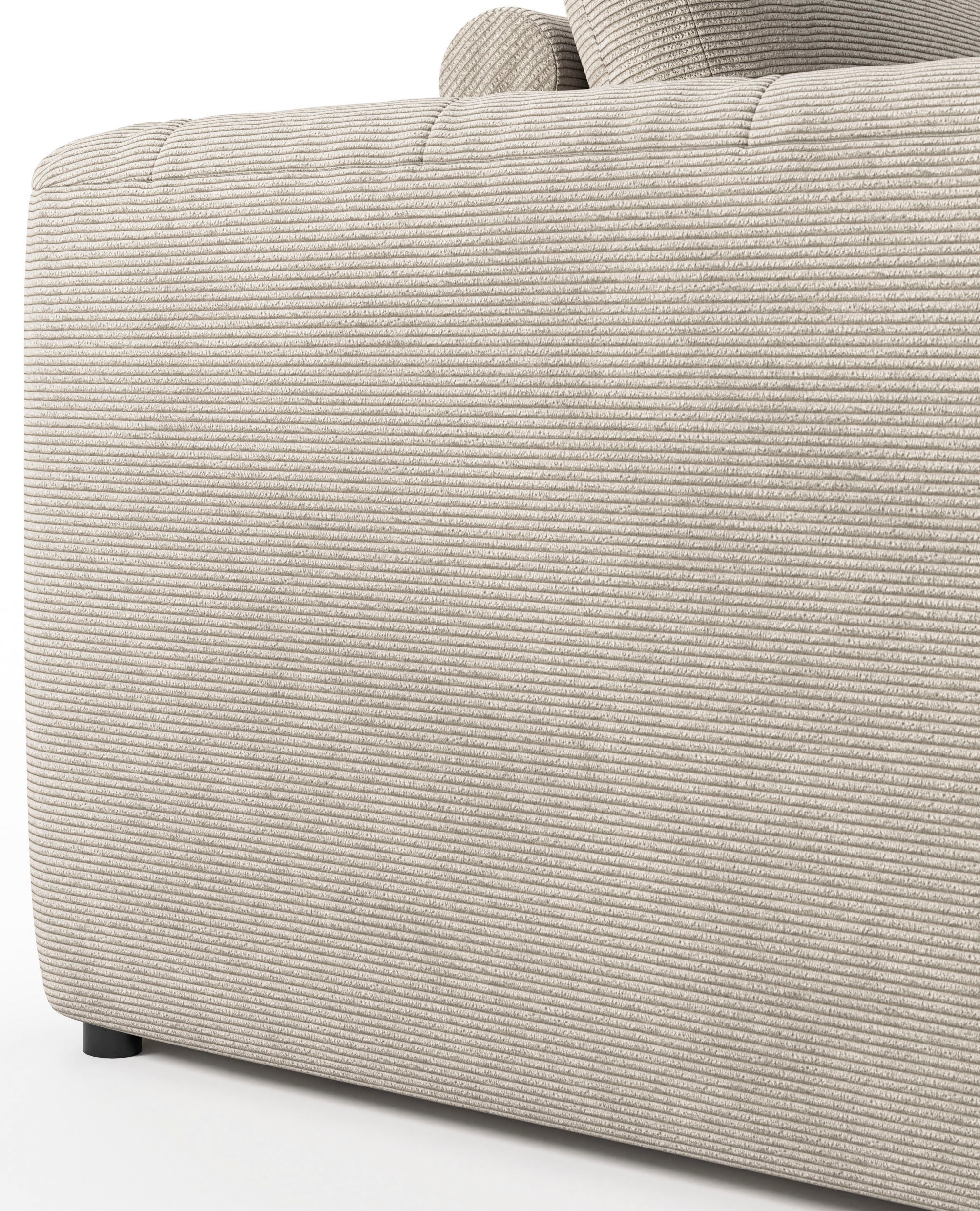 RAUM.ID Chaiselongue »Cushid«, Modul-Sofa, bestehend aus 2-Sitzer und Hocker