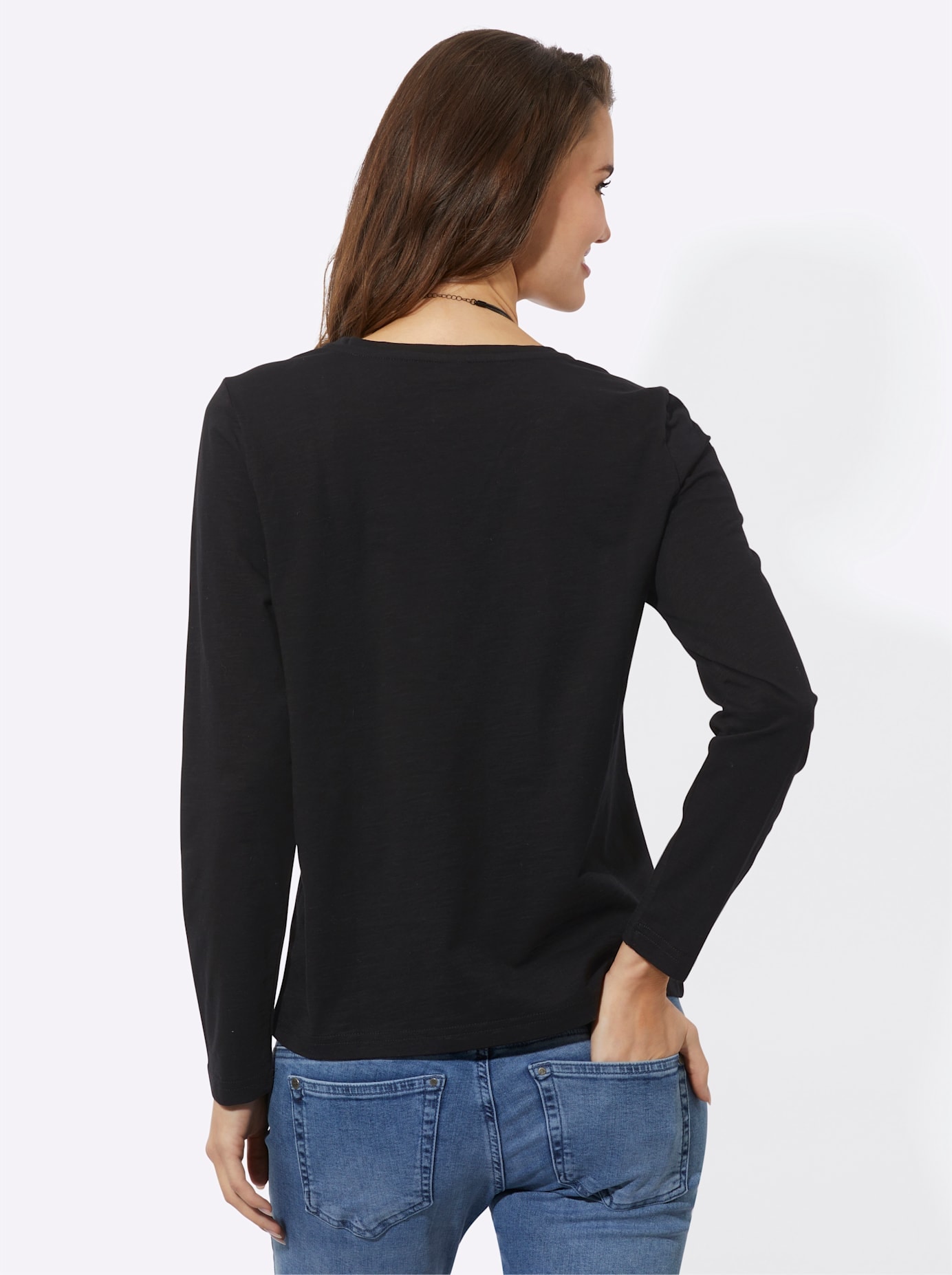 Inspirationen Langarmshirt »Langarm-Shirt«, (1 tlg.)