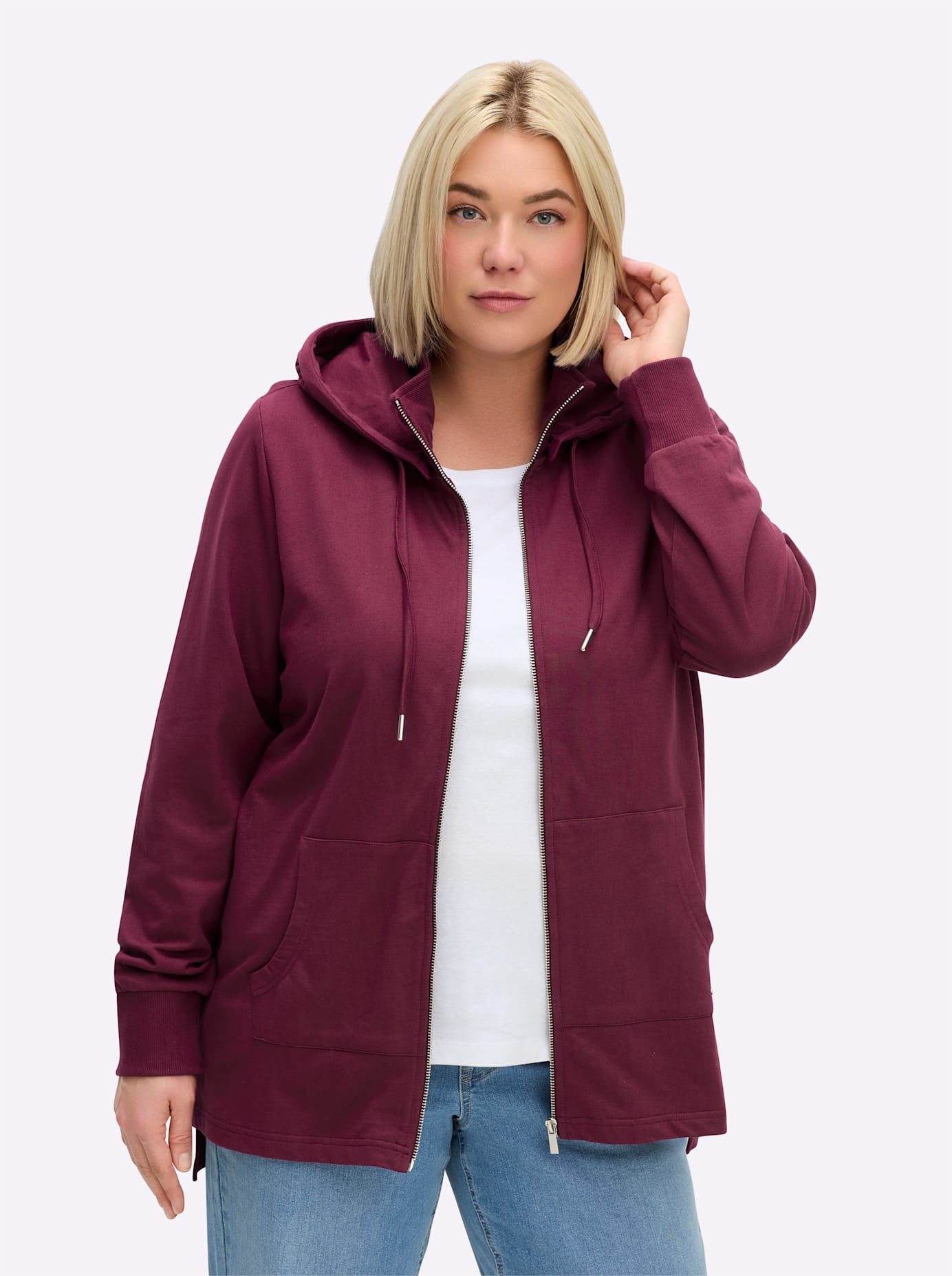 Sheego "Sweatjacke" 1 Stk.