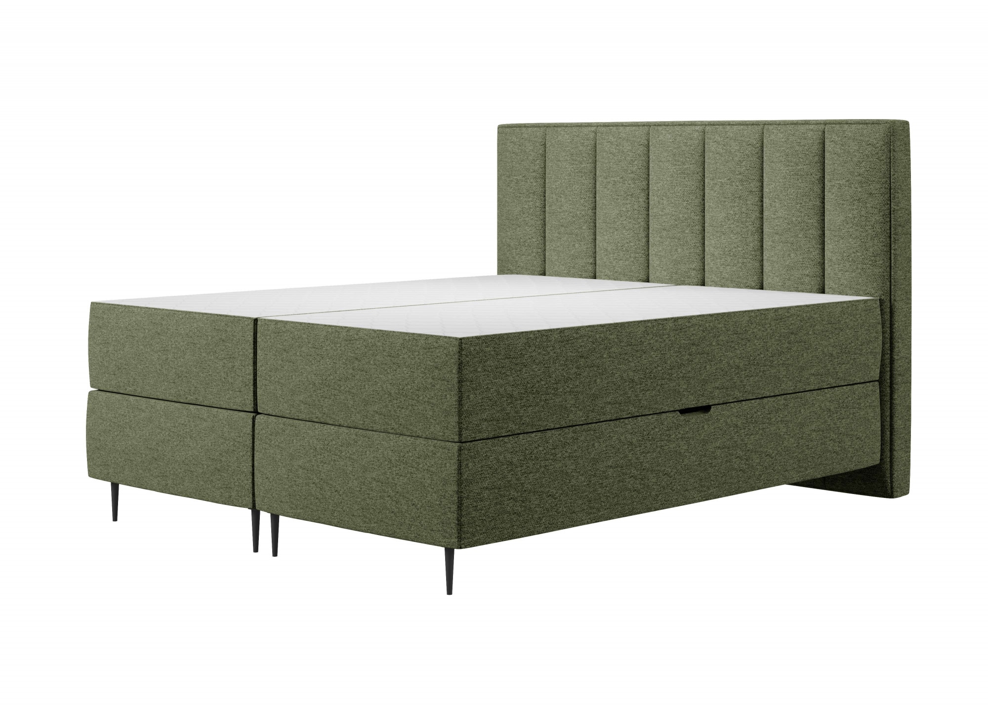 Home affaire "Rita inkl. Bettkasten, erhältlich in den Breiten 160cm und 180cm" mit Taschen-Federkernmatratze, Komfortliegehöhe von 61cm