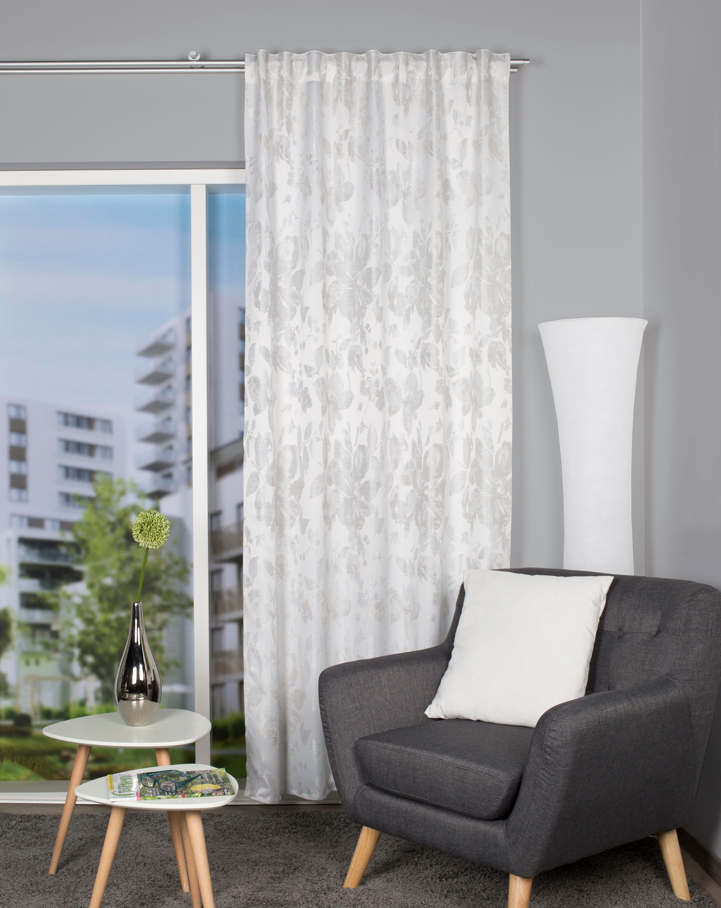 HOME WOHNIDEEN Vorhang "TAFITI" Multifunktionsband 1 Stk. tlg. HxB: 245x140 günstig online kaufen