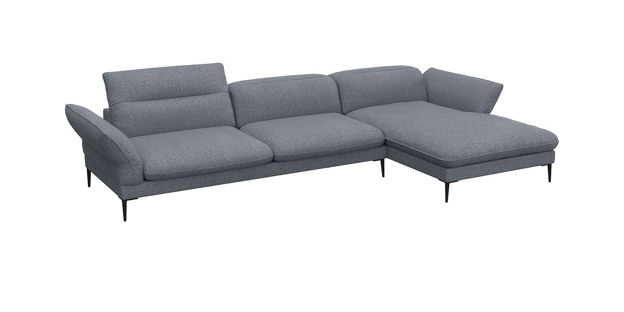 Ecksofa »Salino, Funktionssofa mit Recamiere, Relaxsofa, L-Form«, mit Arm- und...