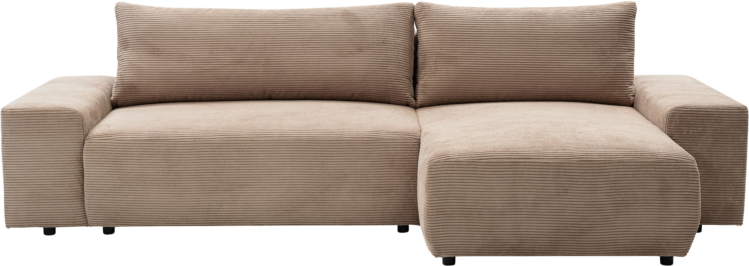 WERK2 Ecksofa »Amsterdam, zeitlos und elegant, Breite 300cm, L-Form«, Design Ecksofa mit hohem Komfort, Schlaffunktion & Bettkasten
