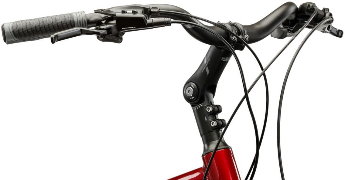 Kross Trekkingrad »Herren-Trekkingrad 28" Trans 4.0 Rot 24 Gänge« 24 Gang Shimano ACERA M3020 Schaltwerk Kettenschaltung