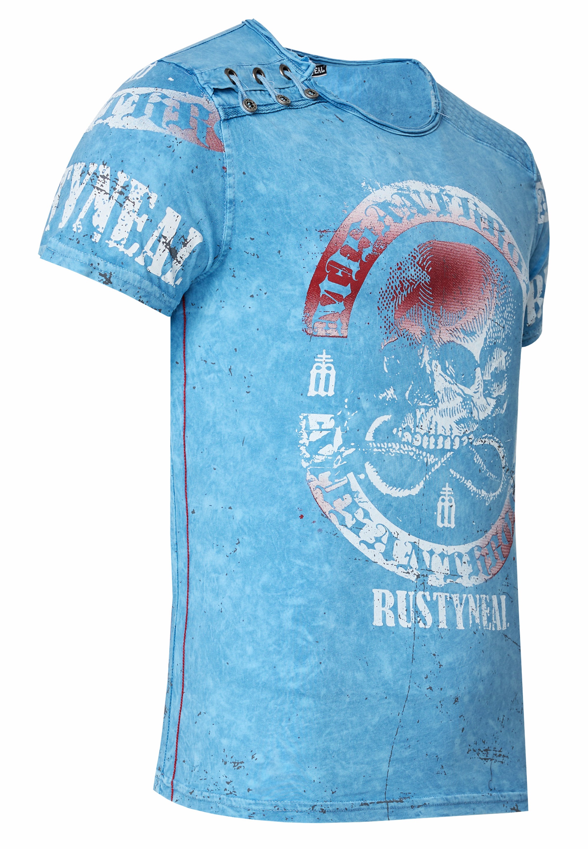Rusty Neal T-Shirt, mit Markenprint