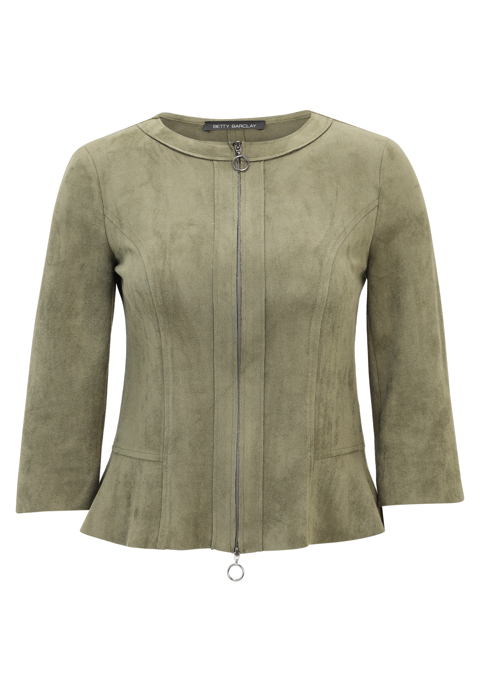 Betty Barclay Jackenblazer »Betty Barclay Blazer-Jacke mit Reißverschluss«, Material