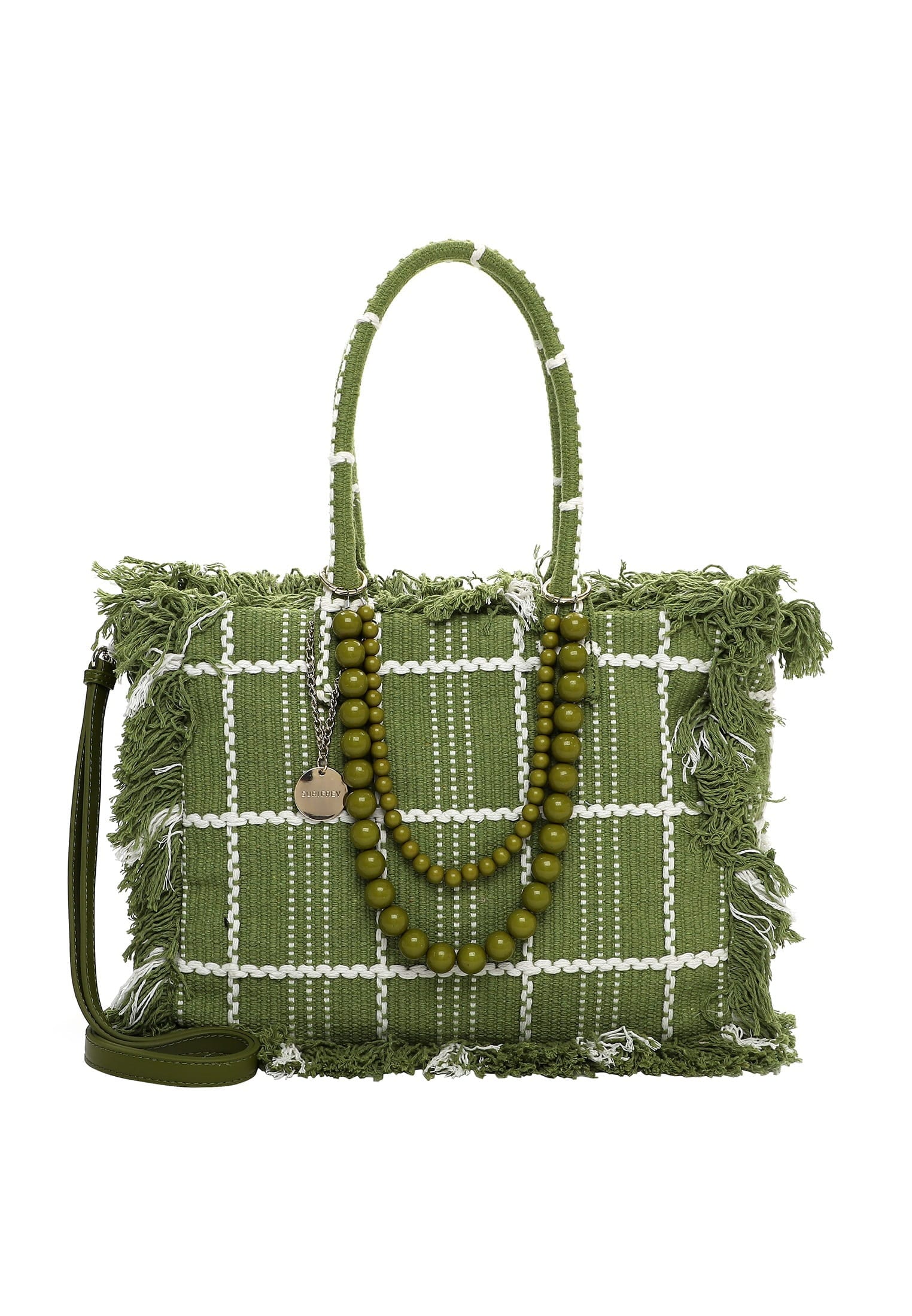 SURI FREY Damen Shopper "Shopper SFY Cacey", grün, Baumwolle, Taschen