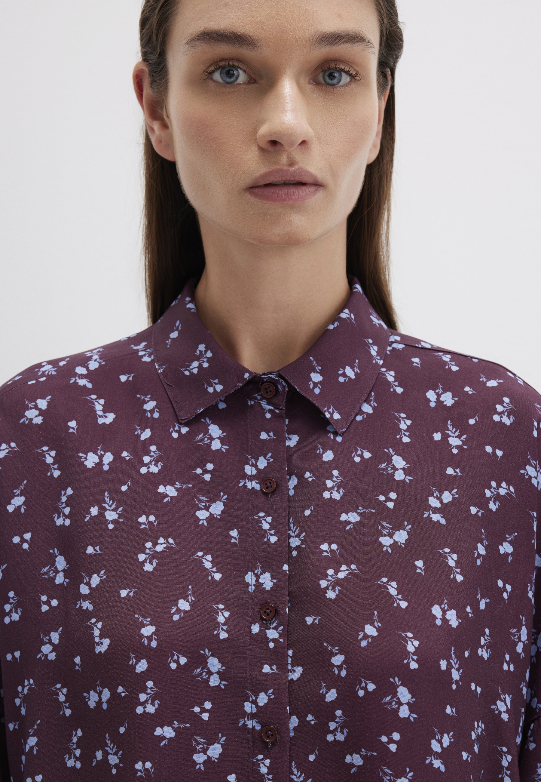 Mavi Langarmbluse »LONG SLEEVE SHIRT«, Print Bluse
